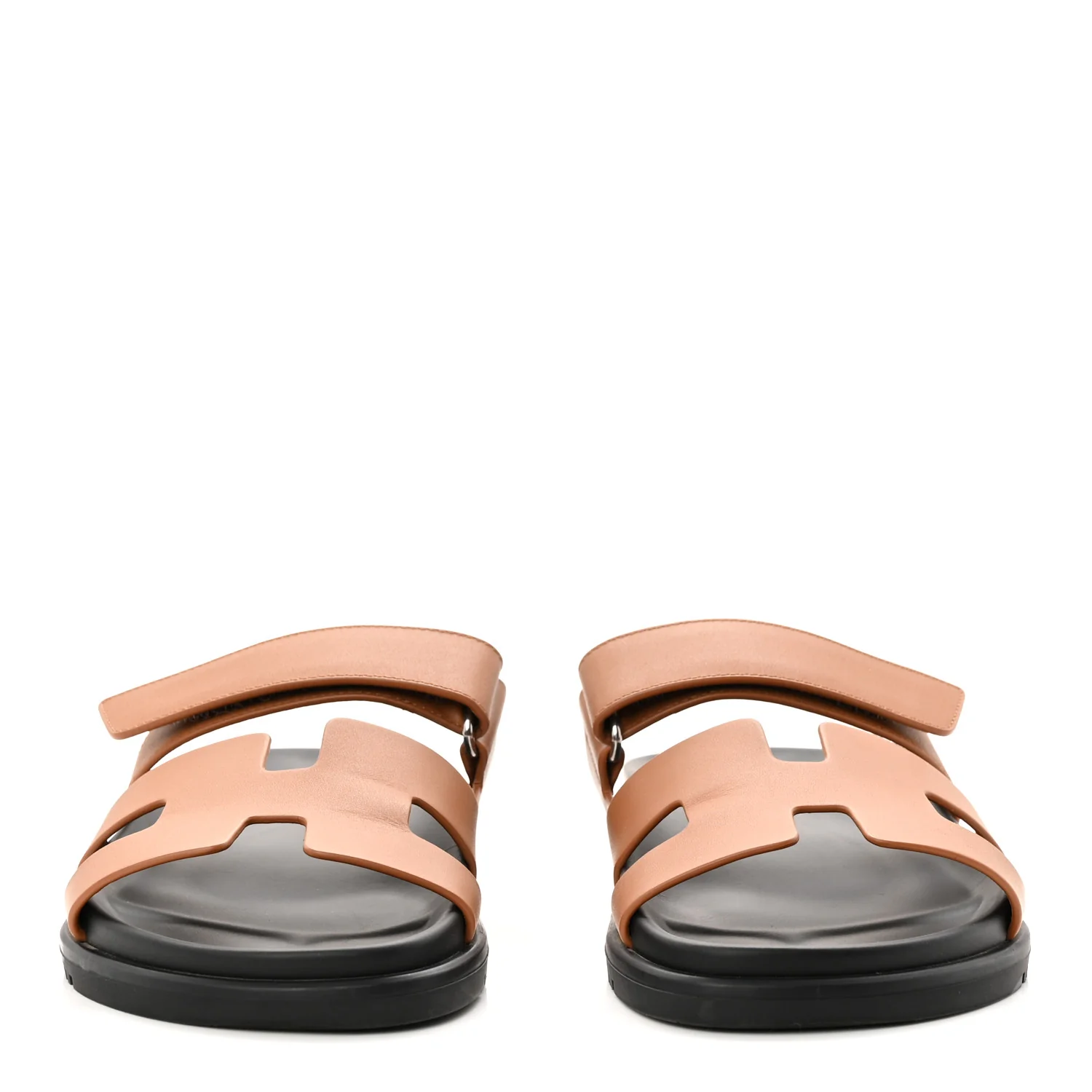 Calfskin Womens Chypre Sandals 36 Naturel - Image 2