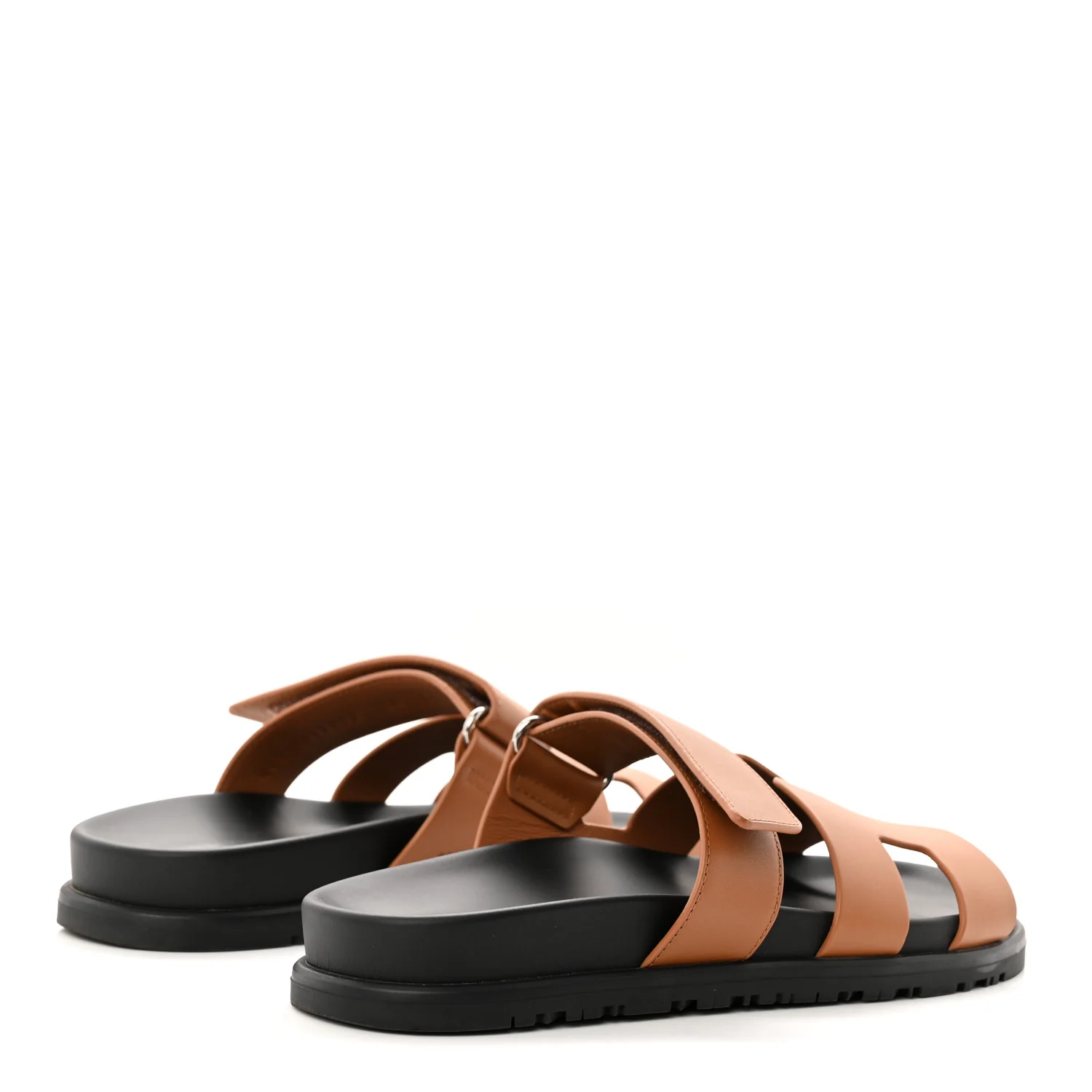 Calfskin Womens Chypre Sandals 36 Naturel - Image 4