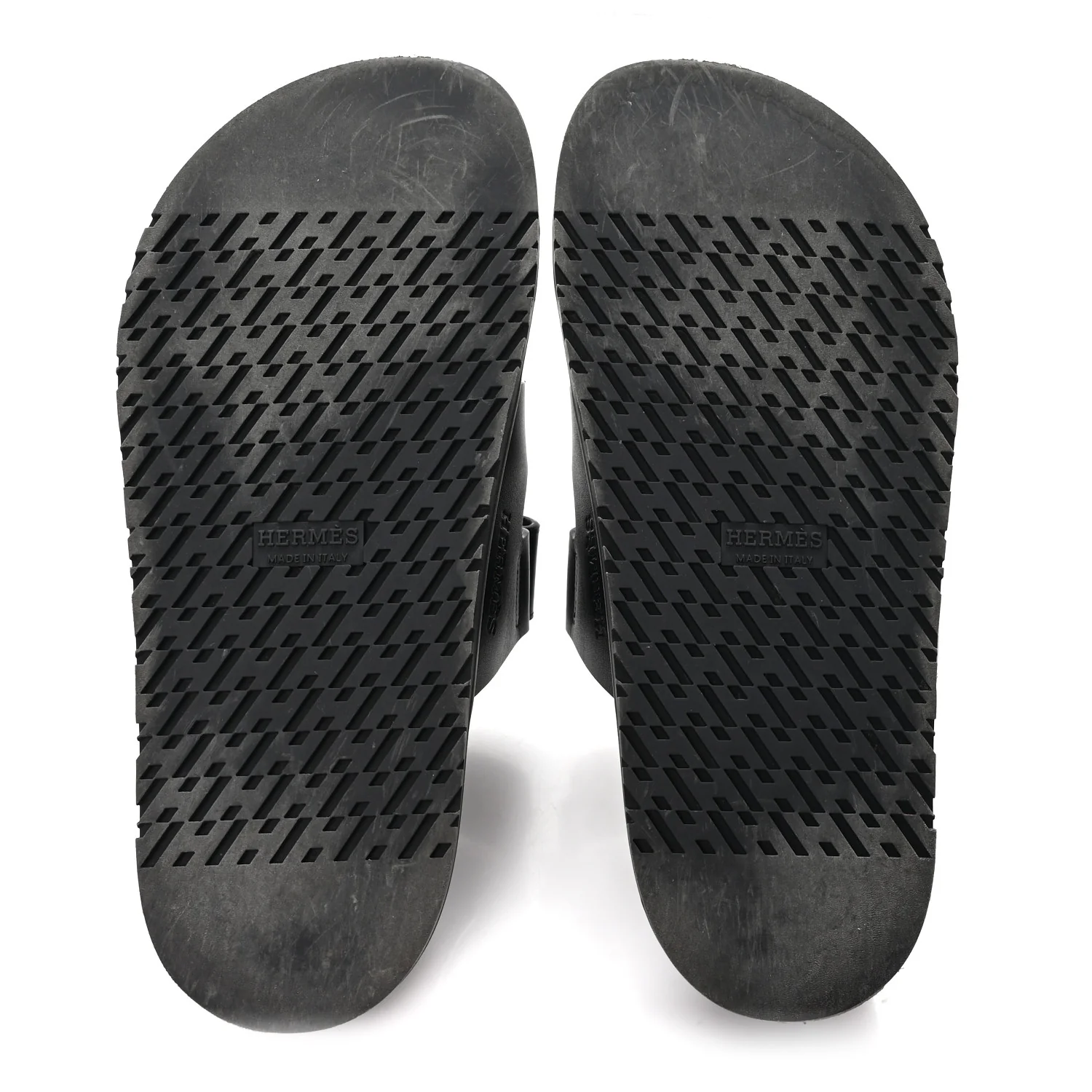 Calfskin Womens Chypre Sandals 37.5 Black - Image 6