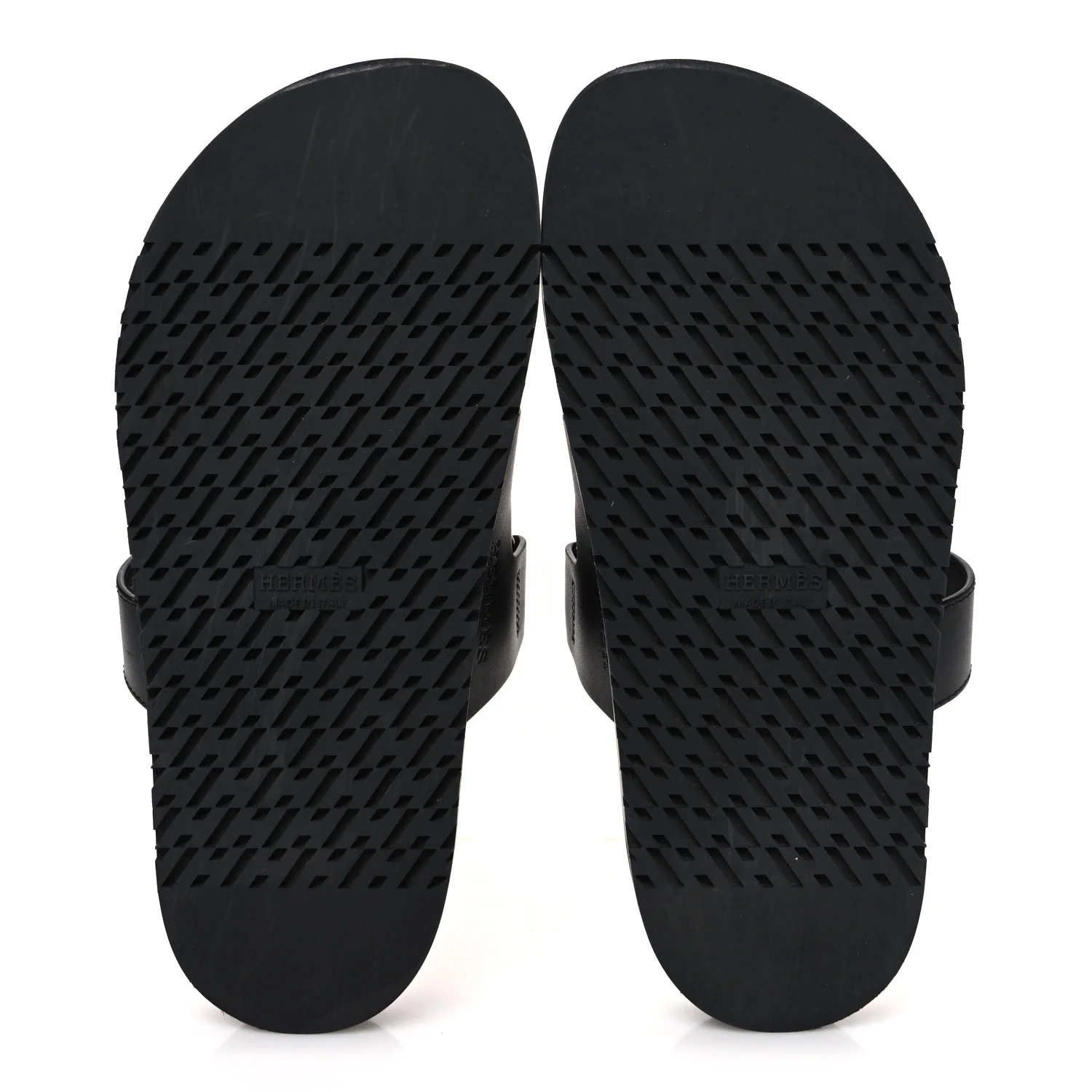 Calfskin Womens Chypre Sandals 37.5 Black - Image 7