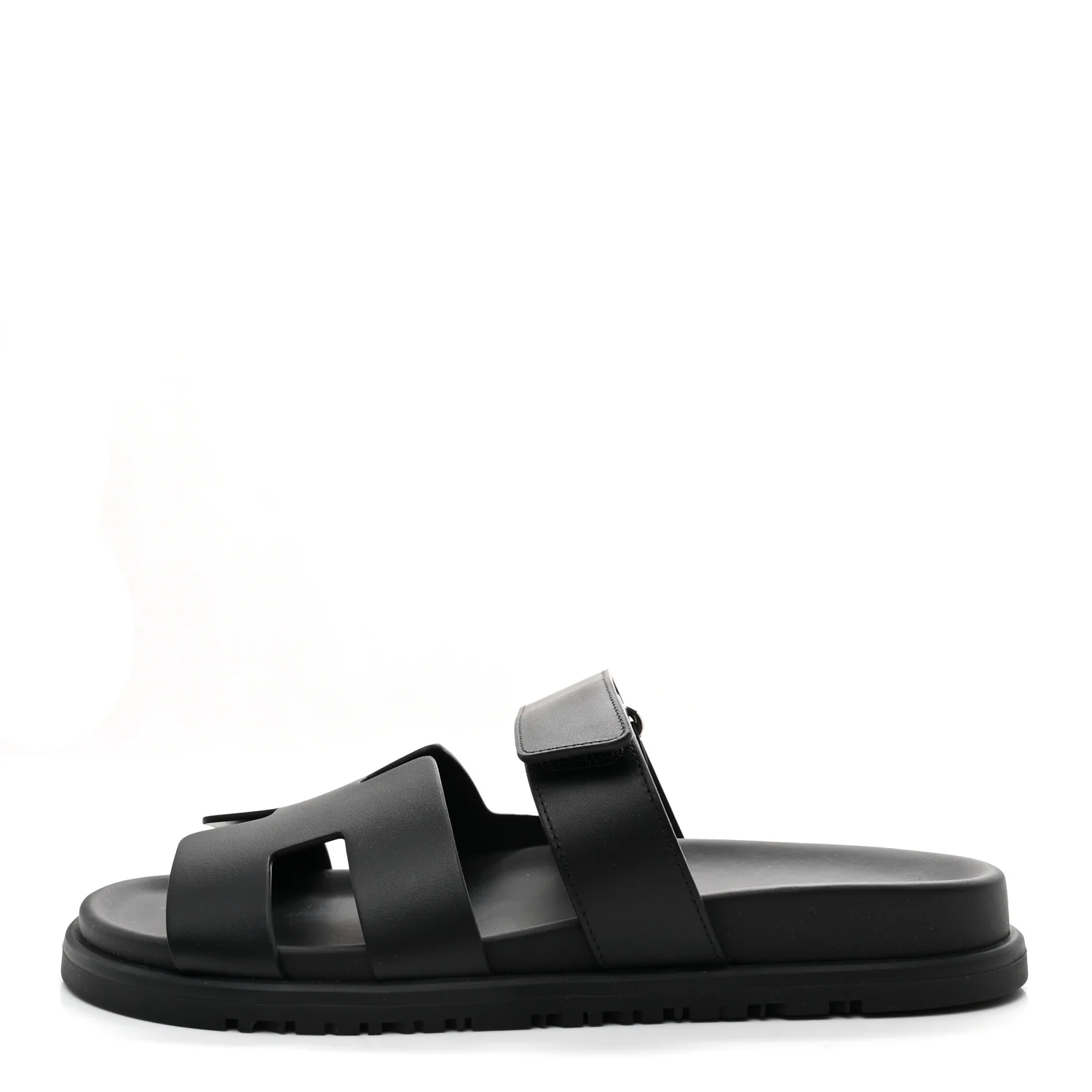 Calfskin Womens Chypre Sandals 38 Black