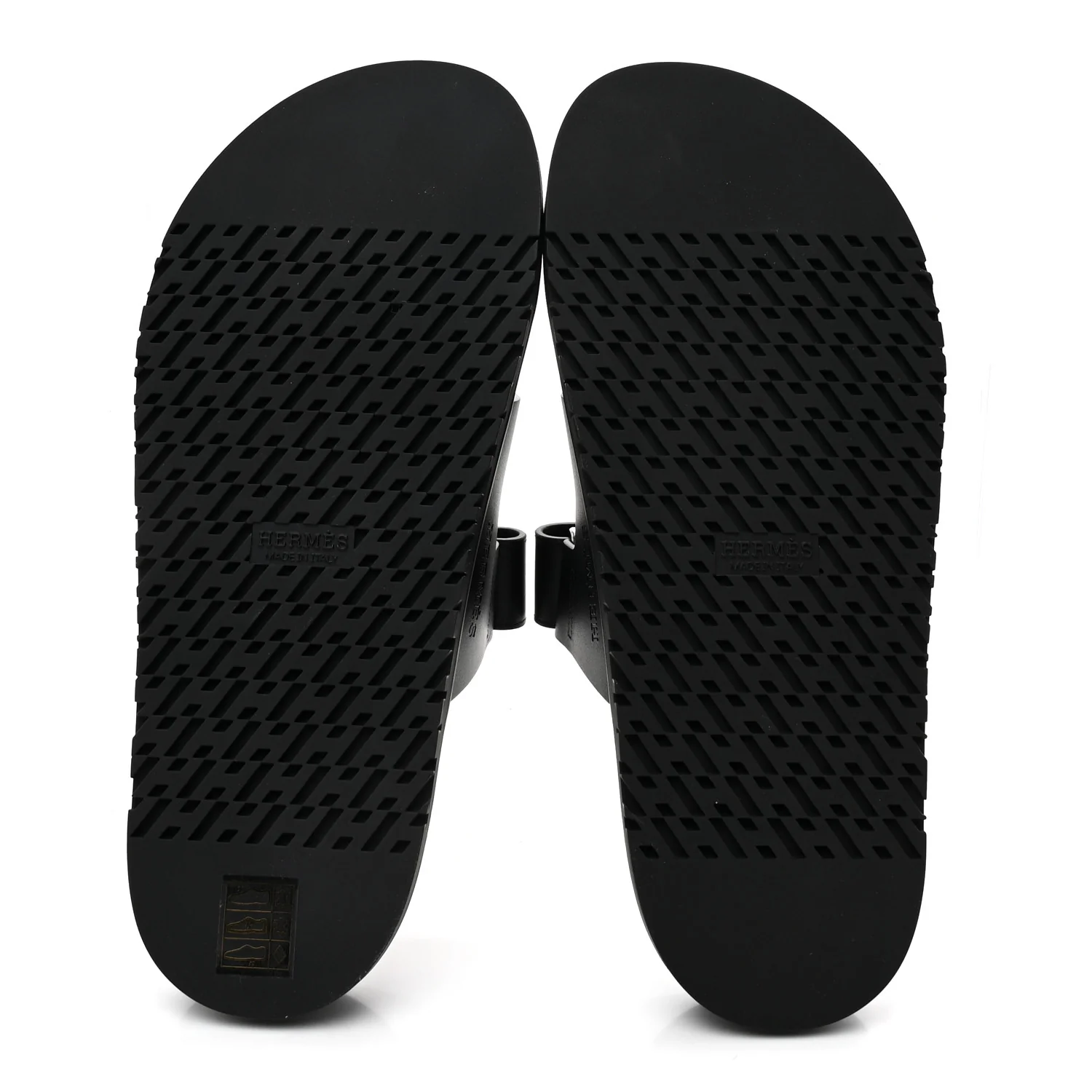 Calfskin Womens Chypre Sandals 38 Black - Image 6