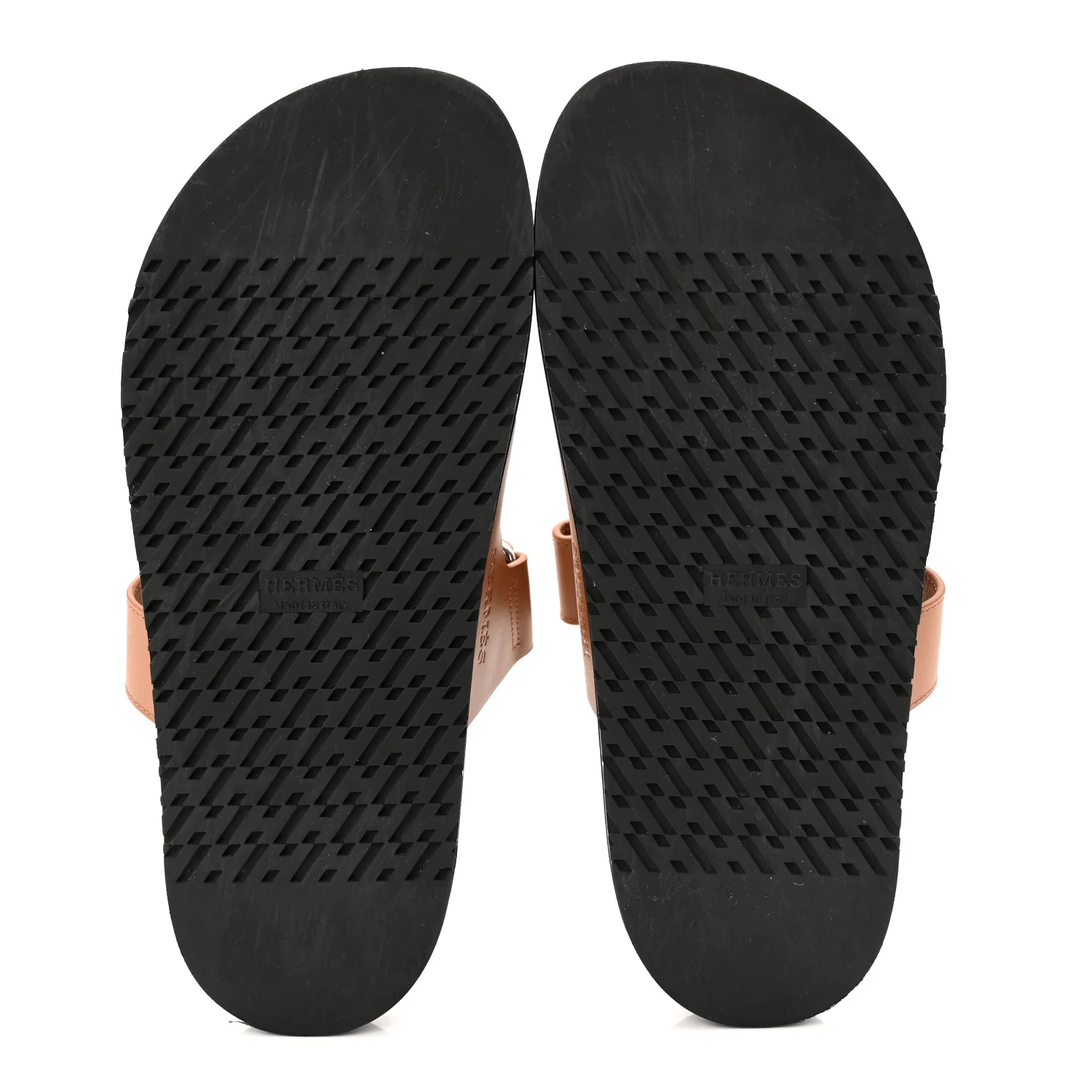 Calfskin Womens Chypre Sandals 38 Naturel - Image 6