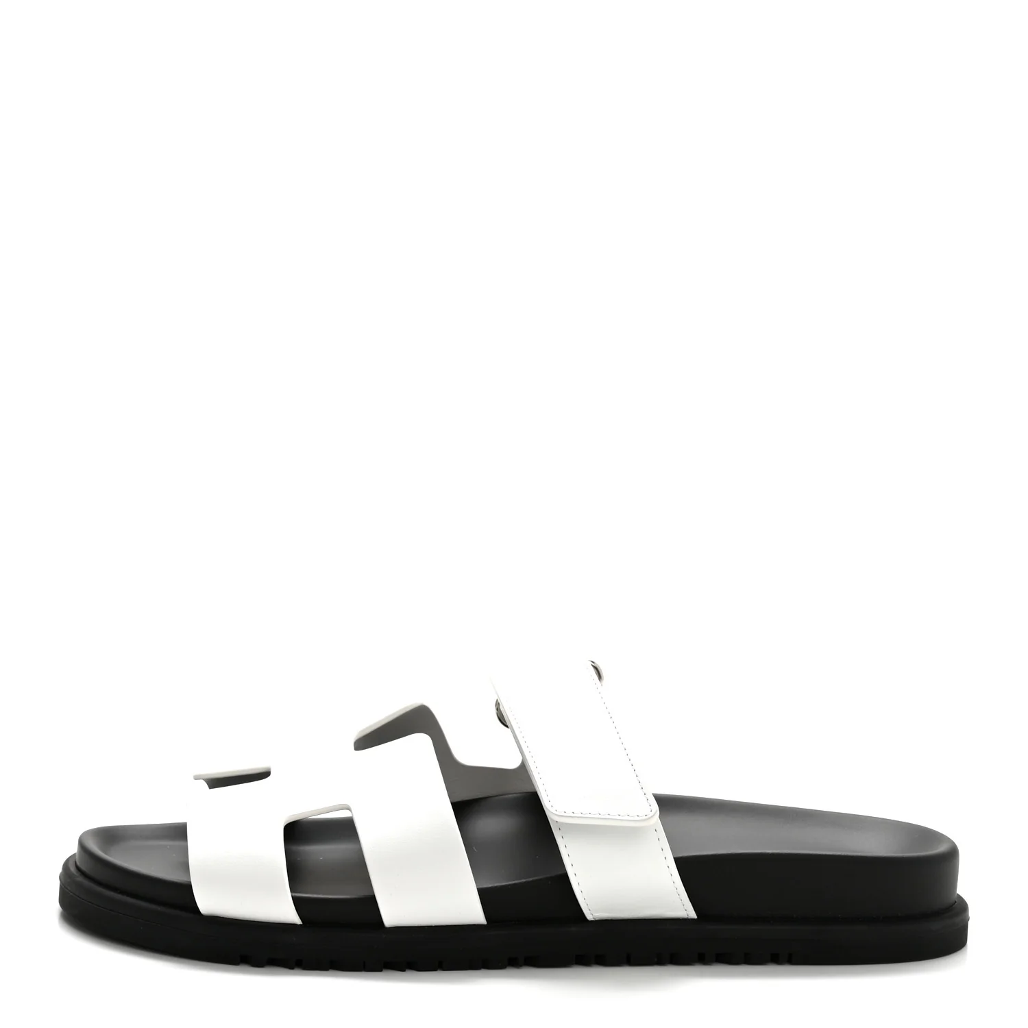 Calfskin Womens Chypre Sandals 39.5 White