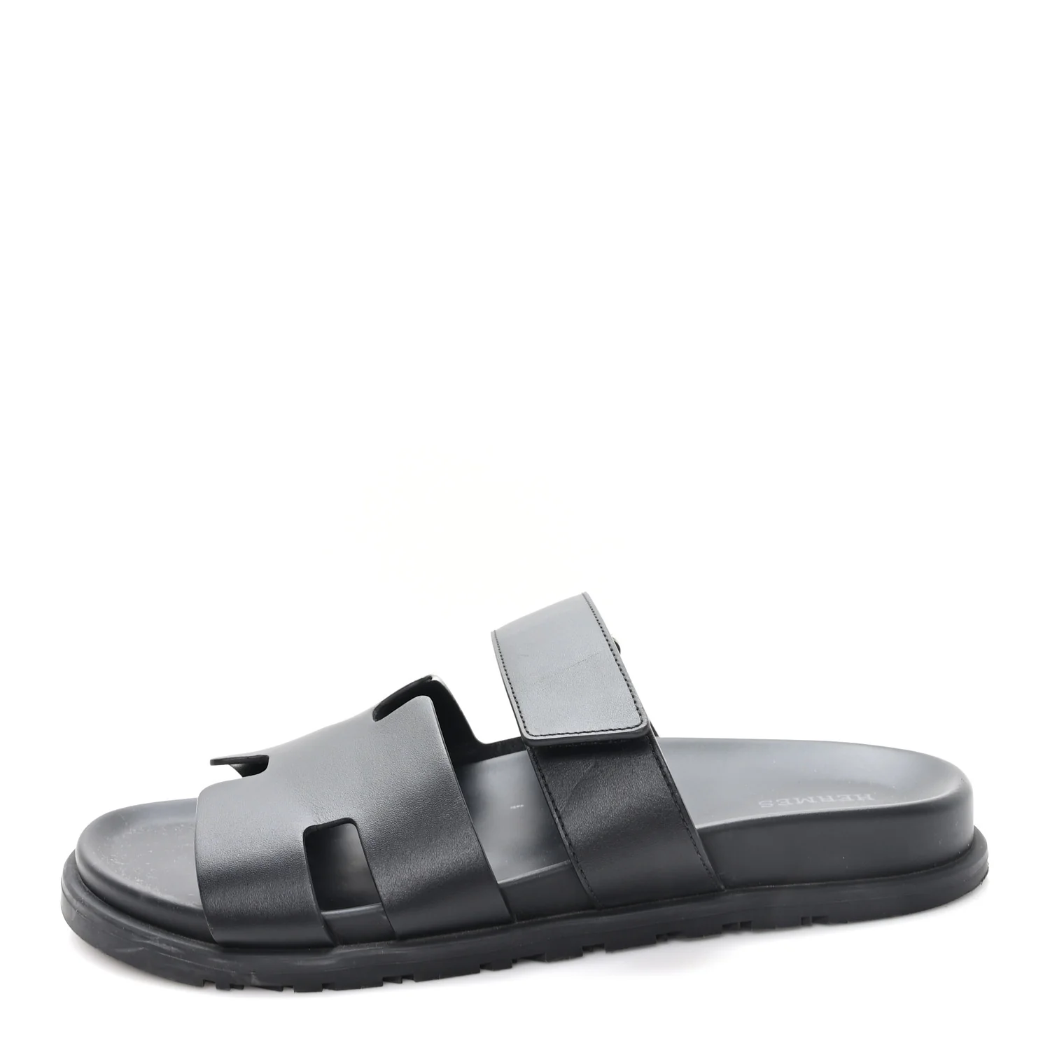 Calfskin Womens Chypre Sandals 41 Black