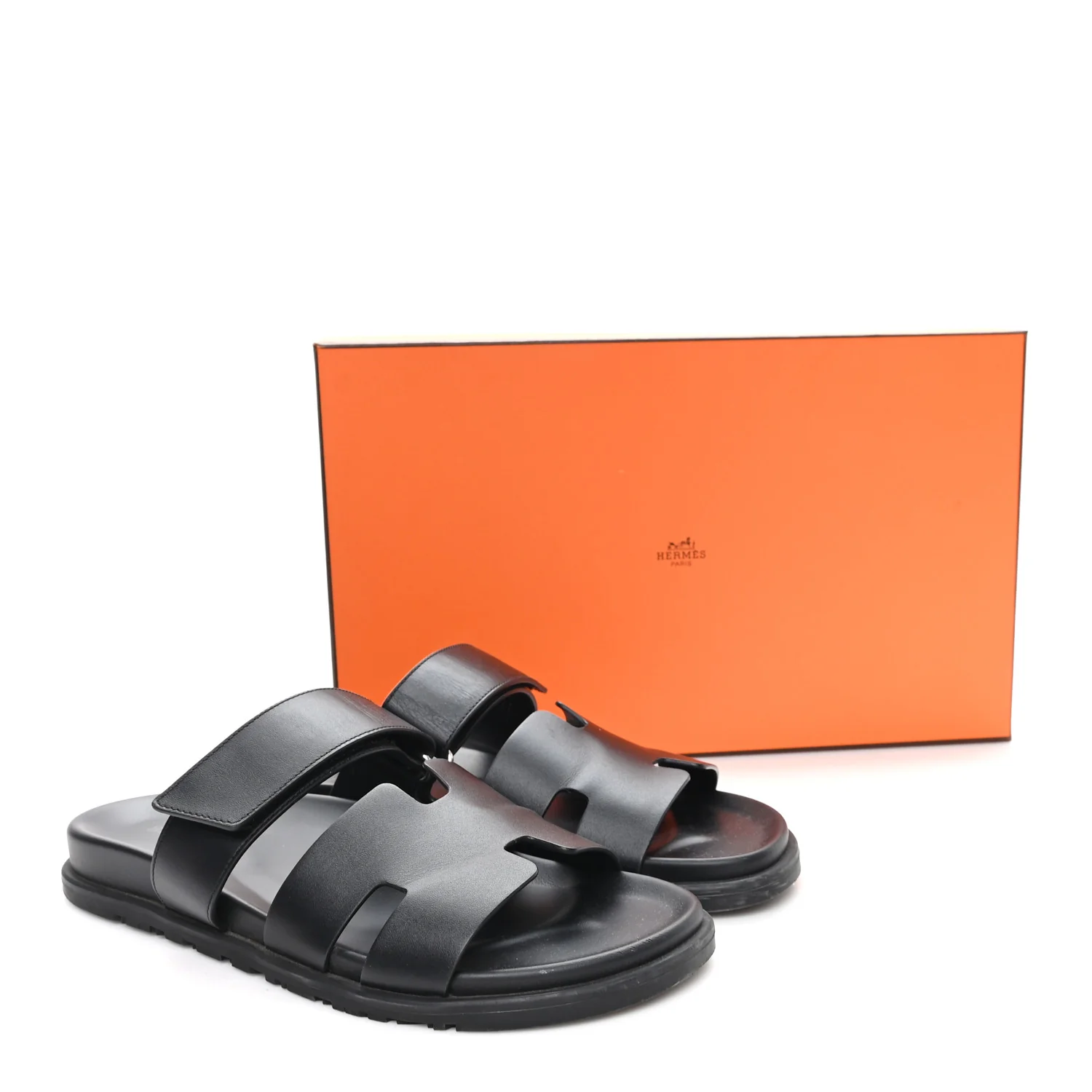 Calfskin Womens Chypre Sandals 41 Black - Image 10
