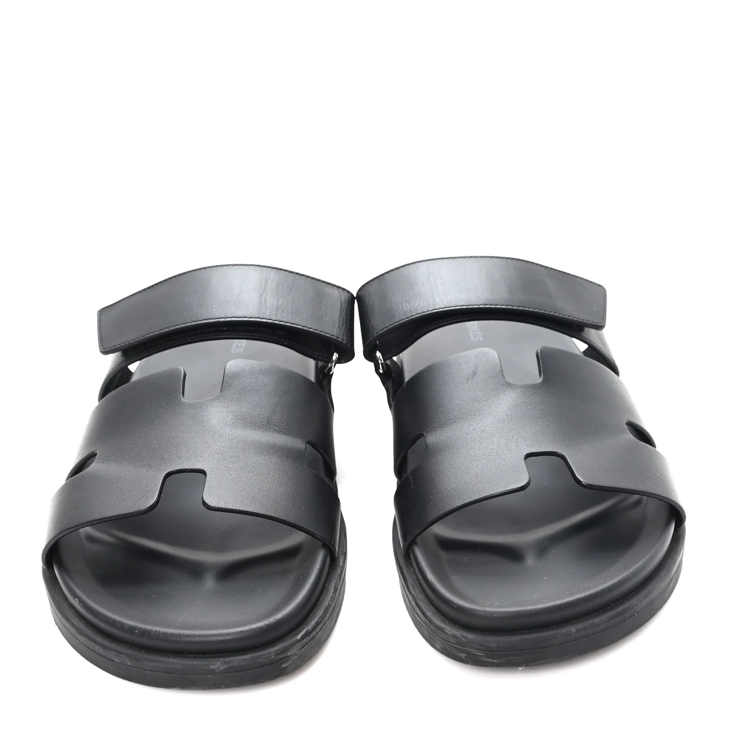 Calfskin Womens Chypre Sandals 41 Black - Image 3