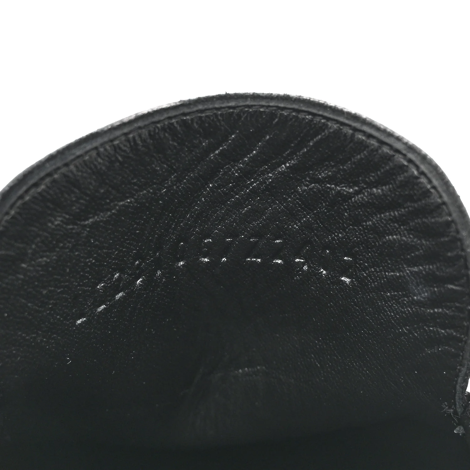 Calfskin Womens Destin Loafers 38.5 Black - Image 9