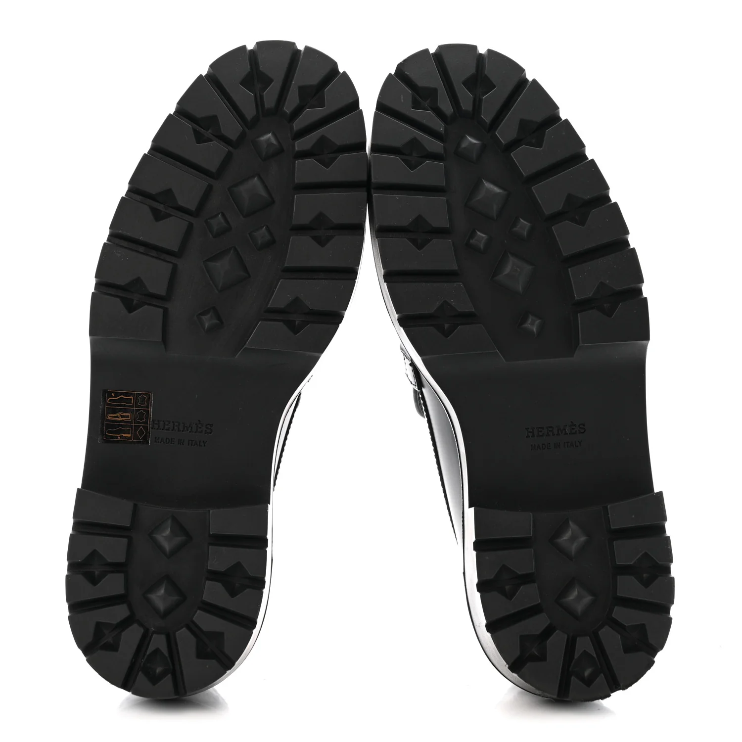 Calfskin Womens Icone Loafers 36 Black - Image 6
