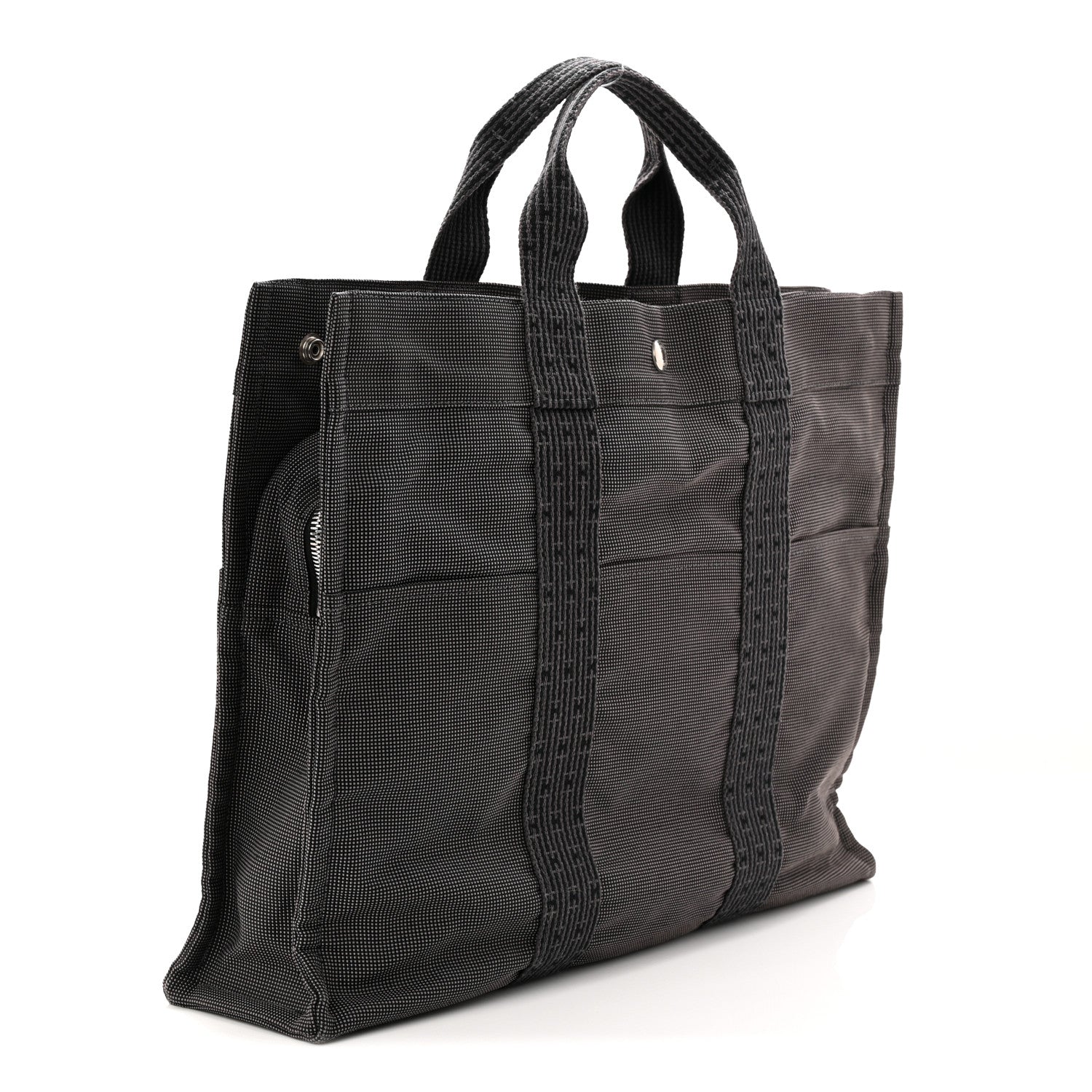 Canvas Herline MM Tote Grey - Image 3