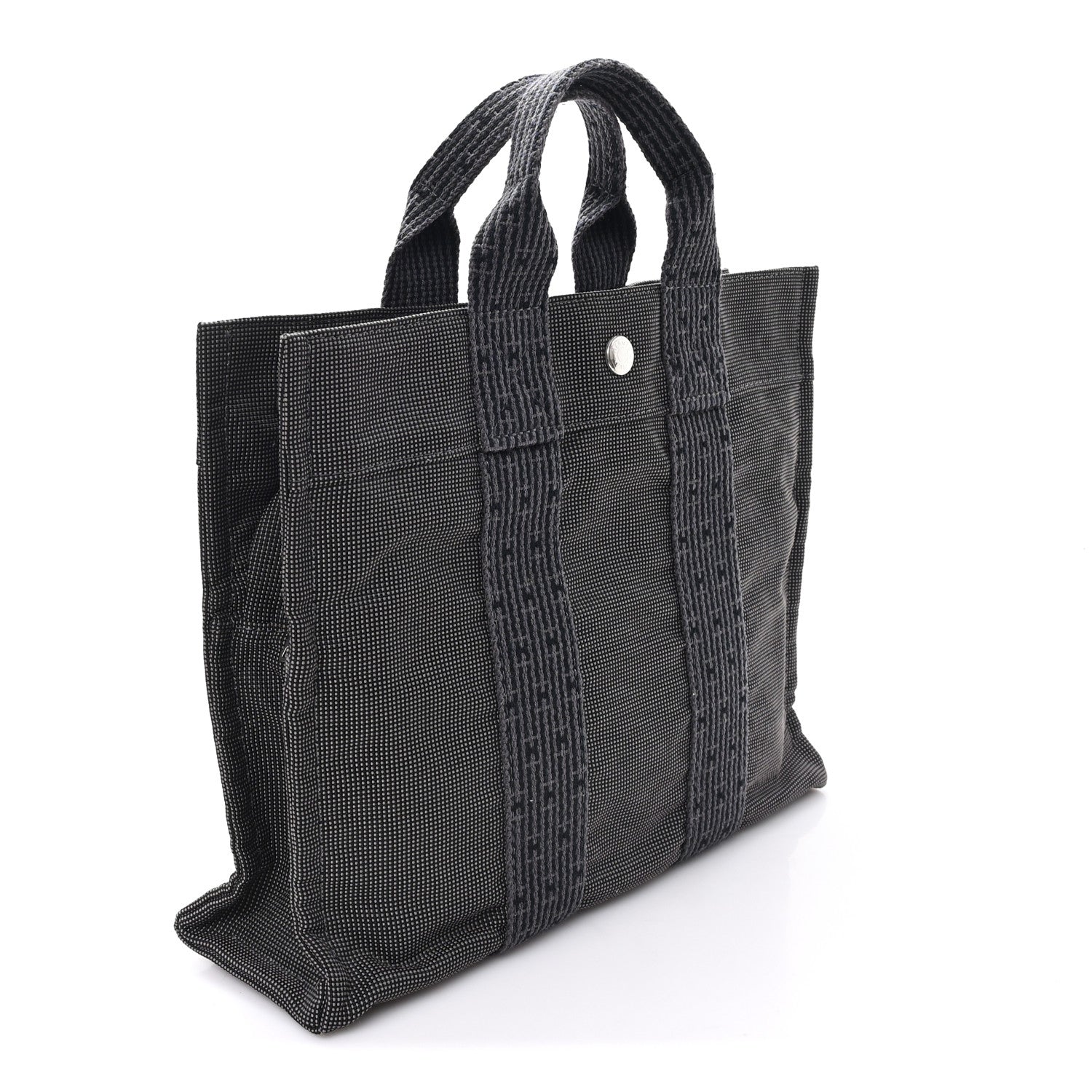 Canvas Herline PM Tote Grey - Image 2