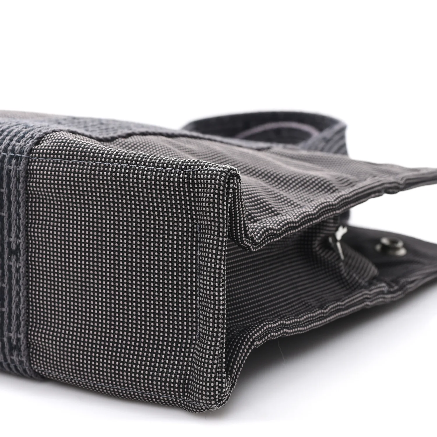 Canvas Herline PM Tote Grey - Image 8