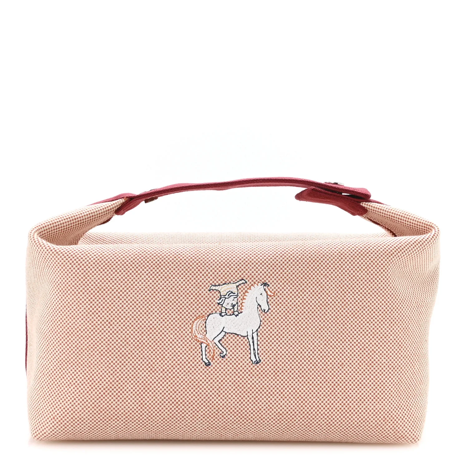 Canvas Large Bride-A-Brac Cabriole Case Terracotta