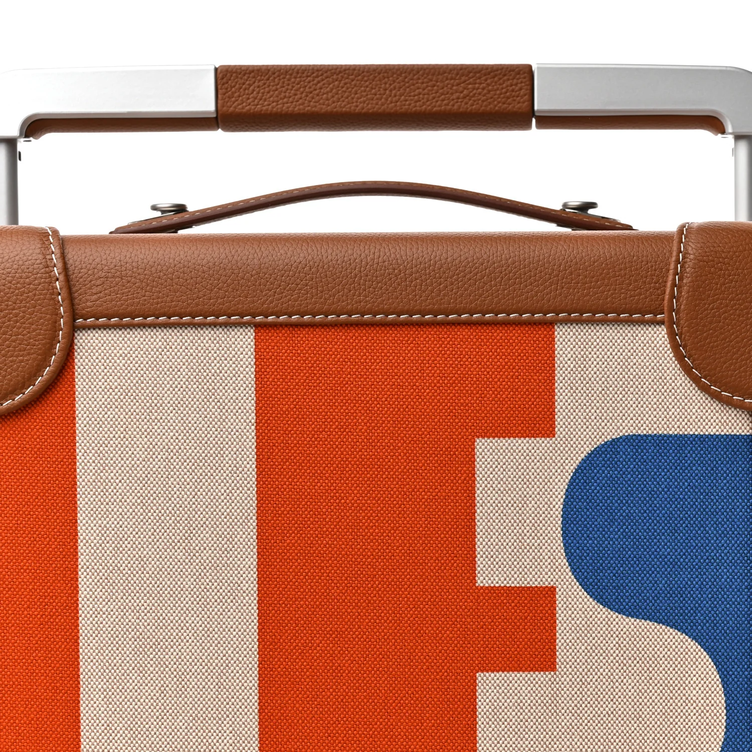 Canvas Taurillon Regate RMS Rolling Trolley Luggage Multicolor - Image 6
