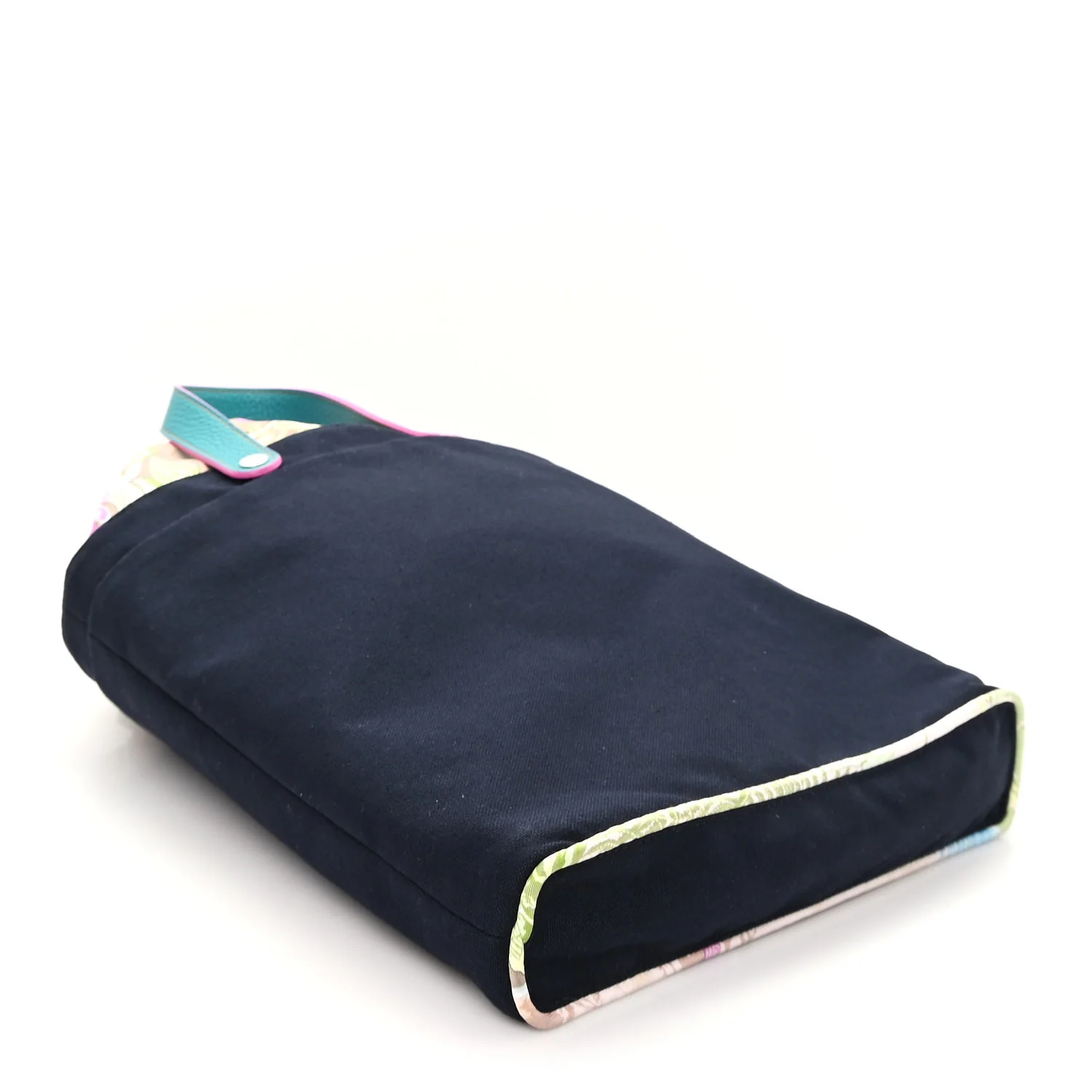 Canvas Taurillon Silk Petit H Tote Multicolor - Image 4
