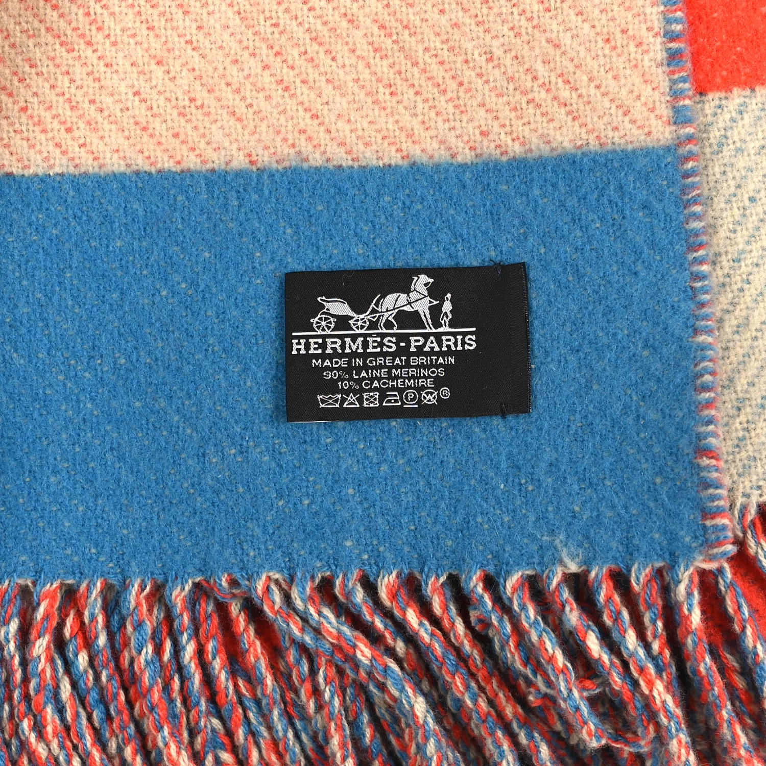 Cashmere Wool Brides De Gala Plaid Blanket - Image 3