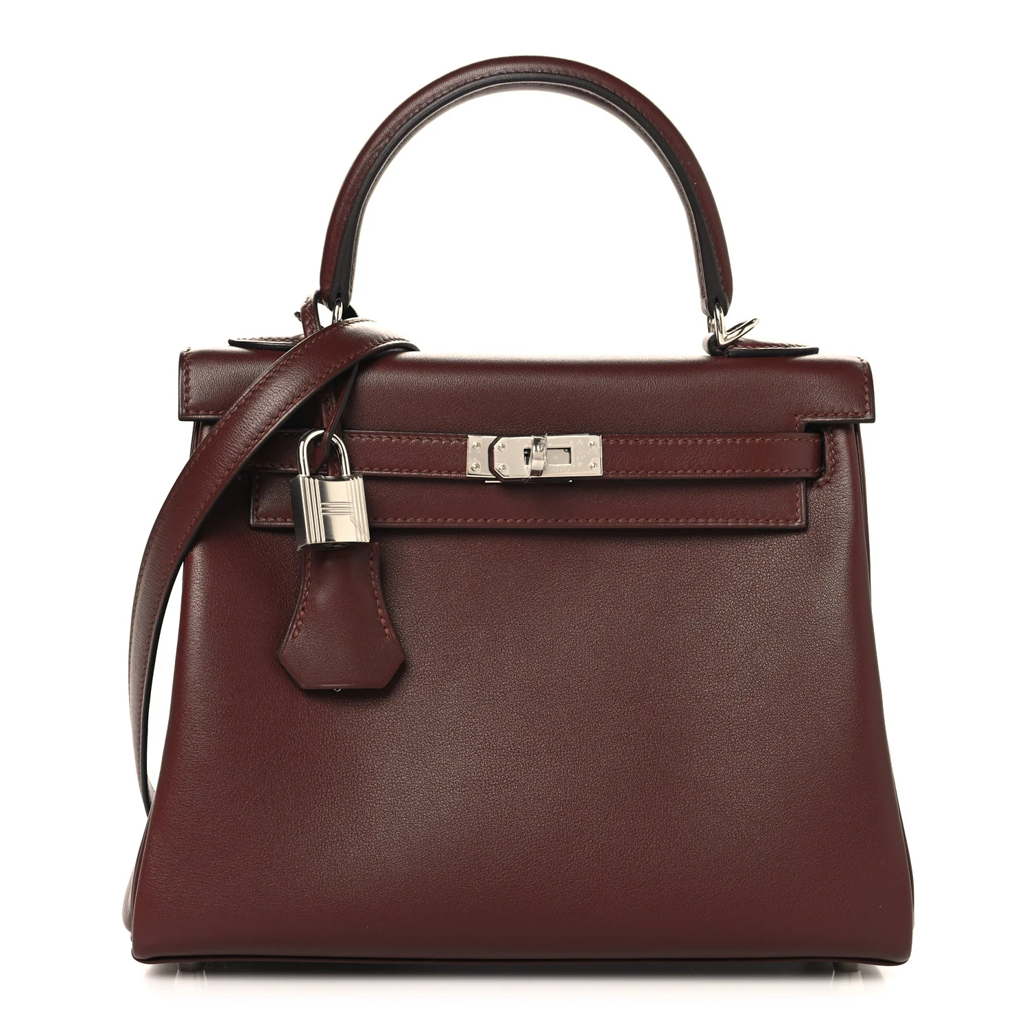 Cheri Calfskin Kelly Retourne 25 Terre