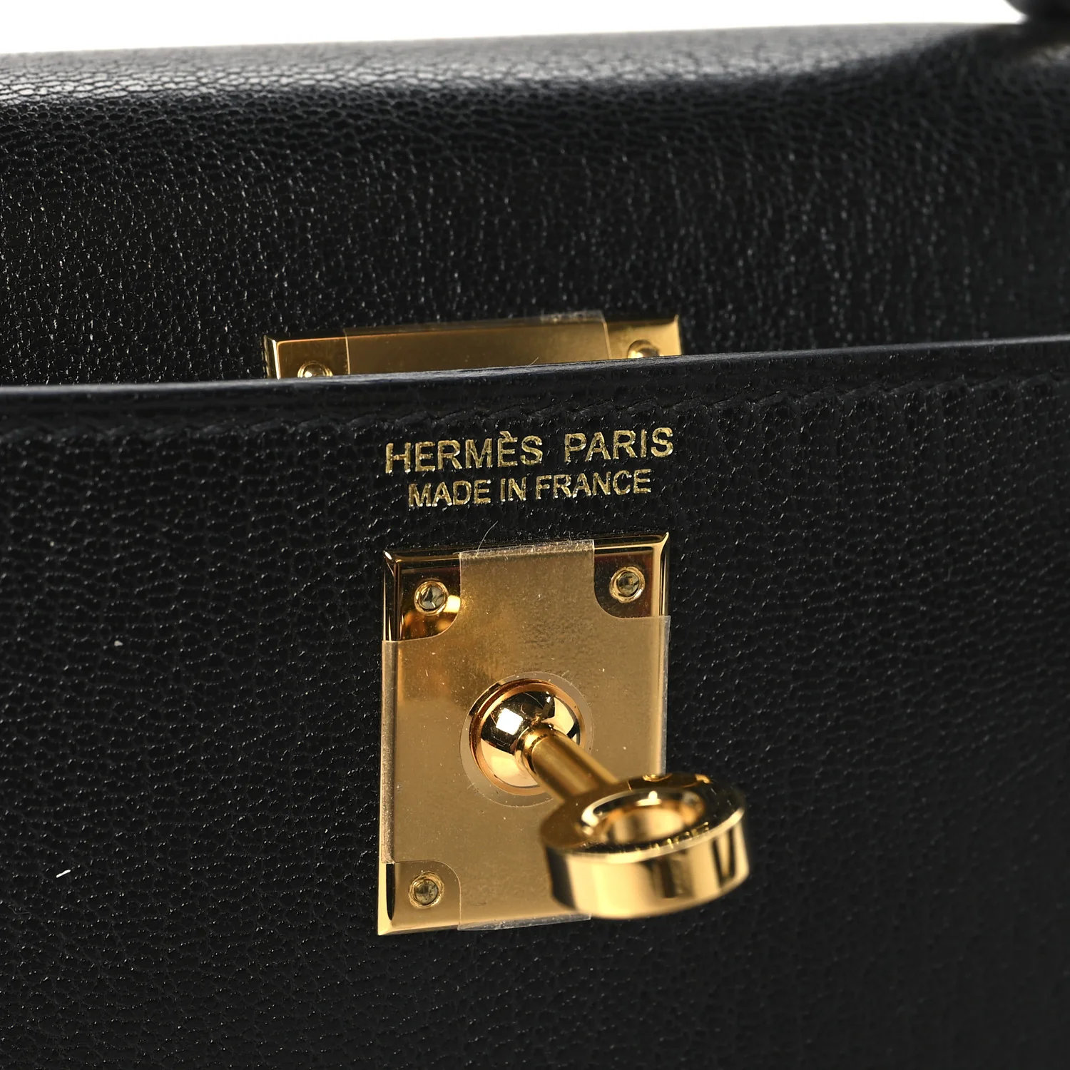 Chevre Chamkila Mini Kelly Sellier 20 Black - Image 6