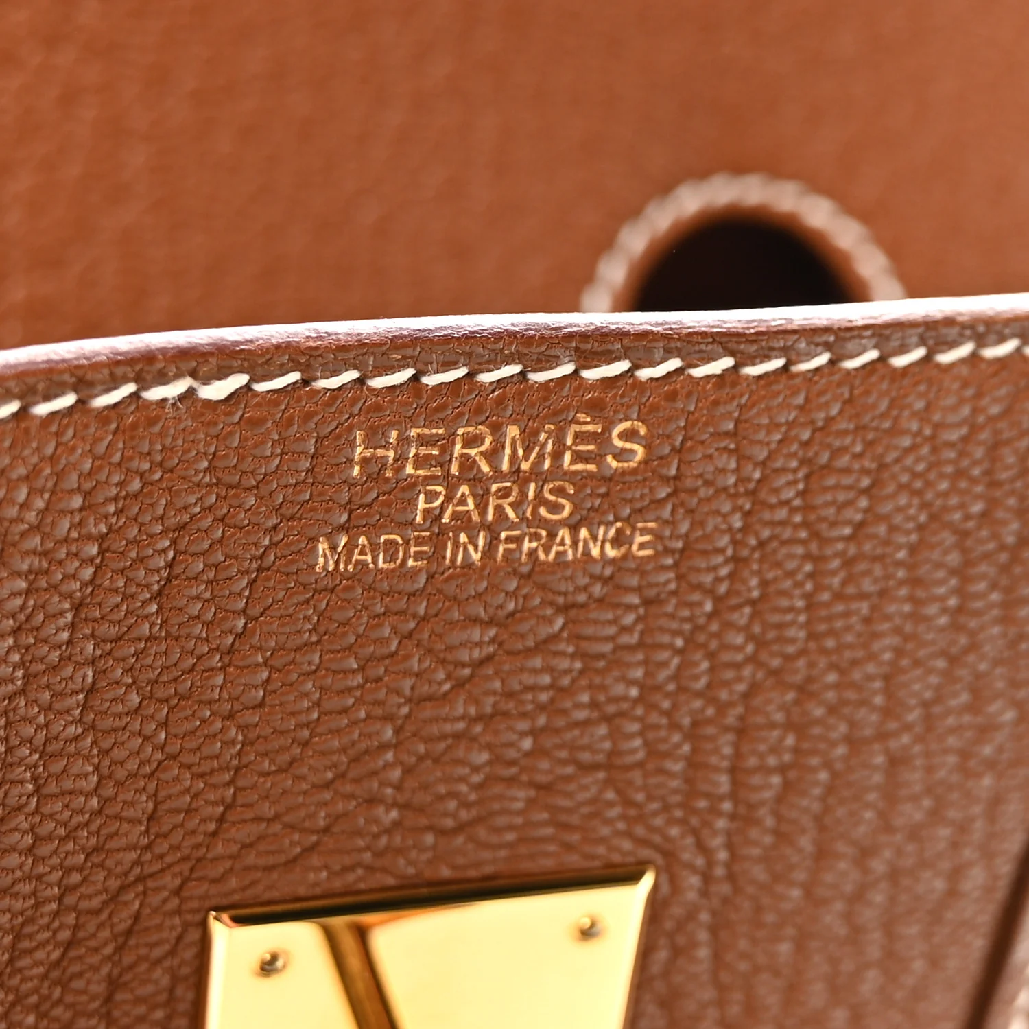 Chevre de Coromandel HAC Birkin 36 Gold - Image 6