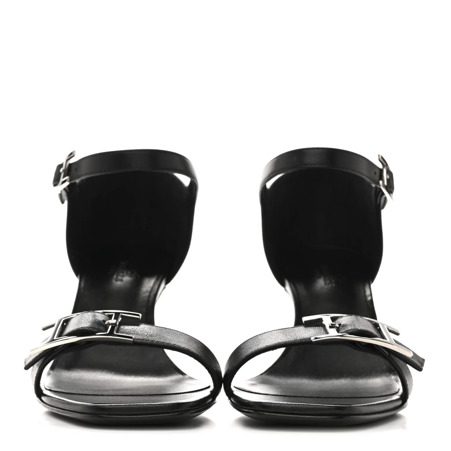 Chevre Judy 70 Sandals 38 Black - Image 3
