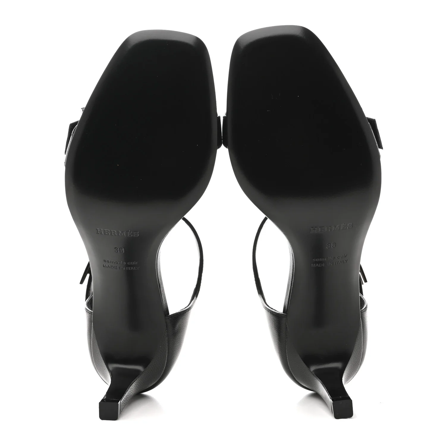 Chevre Judy 70 Sandals 38 Black - Image 6