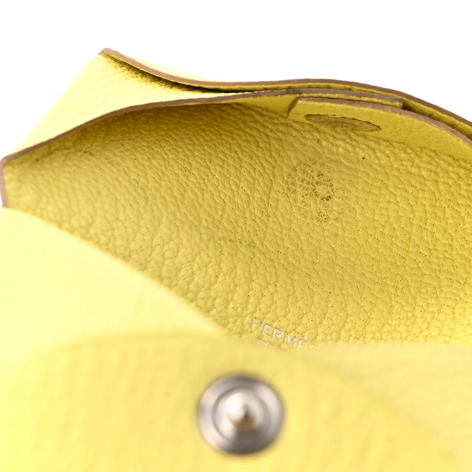 Chevre Mysore Bastia Coin Purse Lime - Image 9