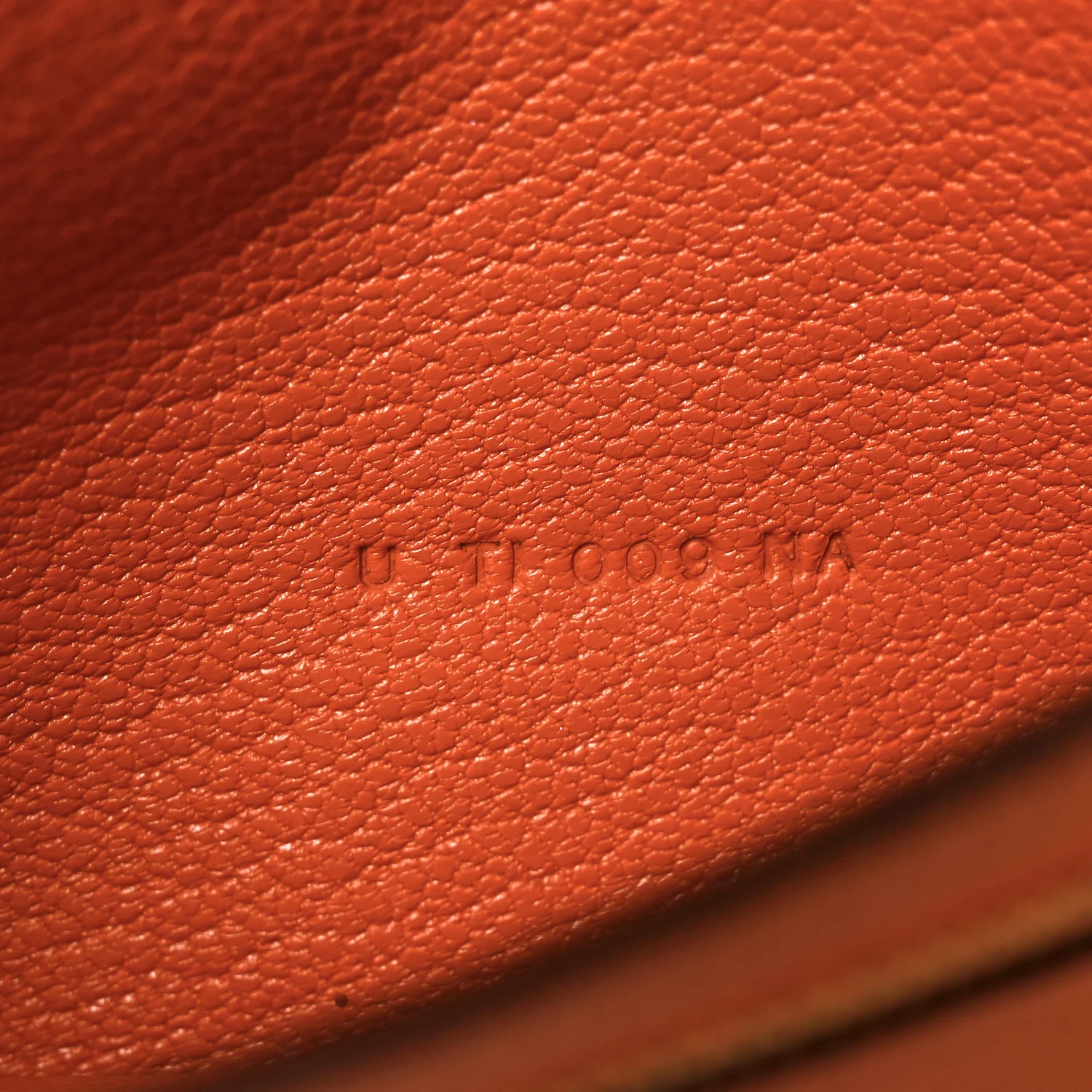 Chèvre Mysore Bearn Gusset Wallet Orange - Image 7