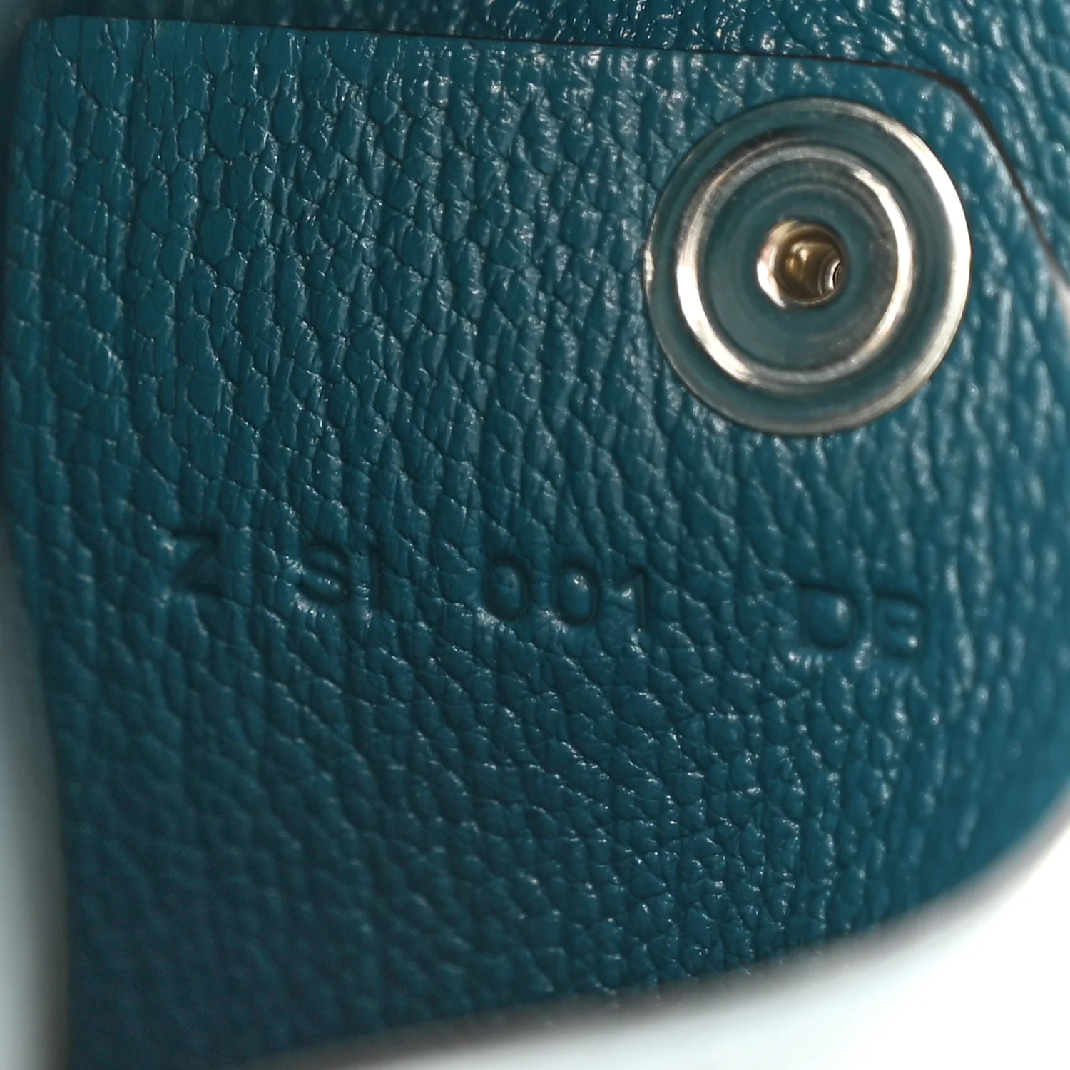 Chevre Mysore Calvi Card Case Vert Bosphore - Image 7