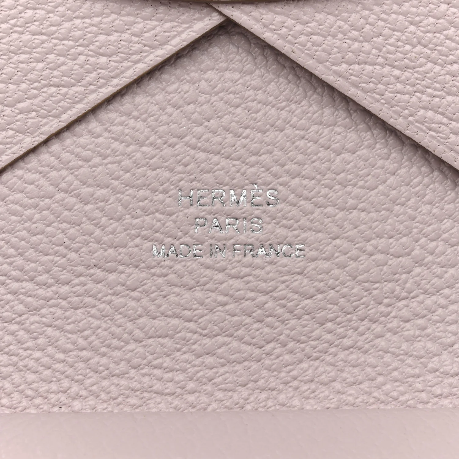 Chevre Mysore Calvi Duo Card Case Mauve Pale - Image 6