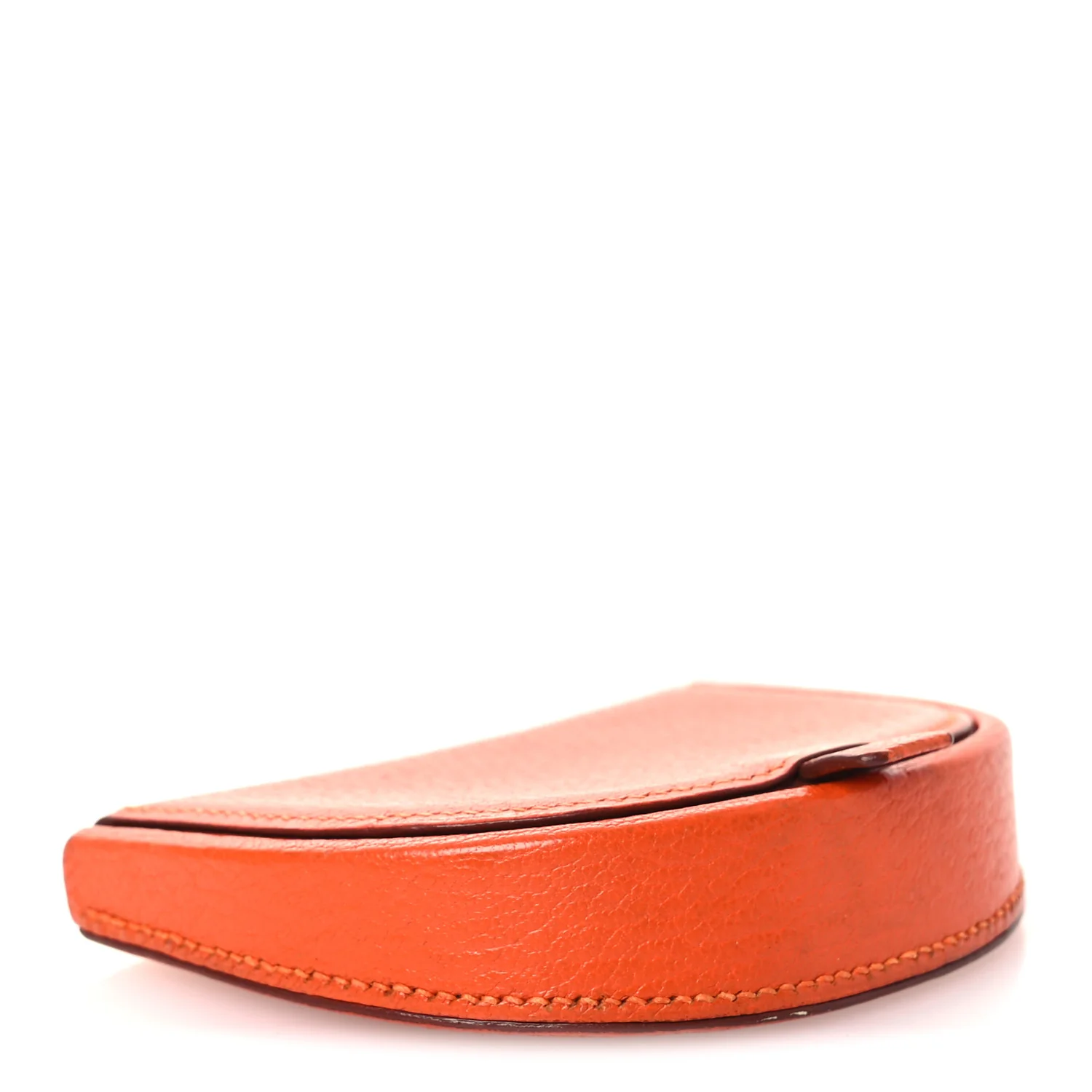 Chevre Mysore Coin Purse Orange - Image 4