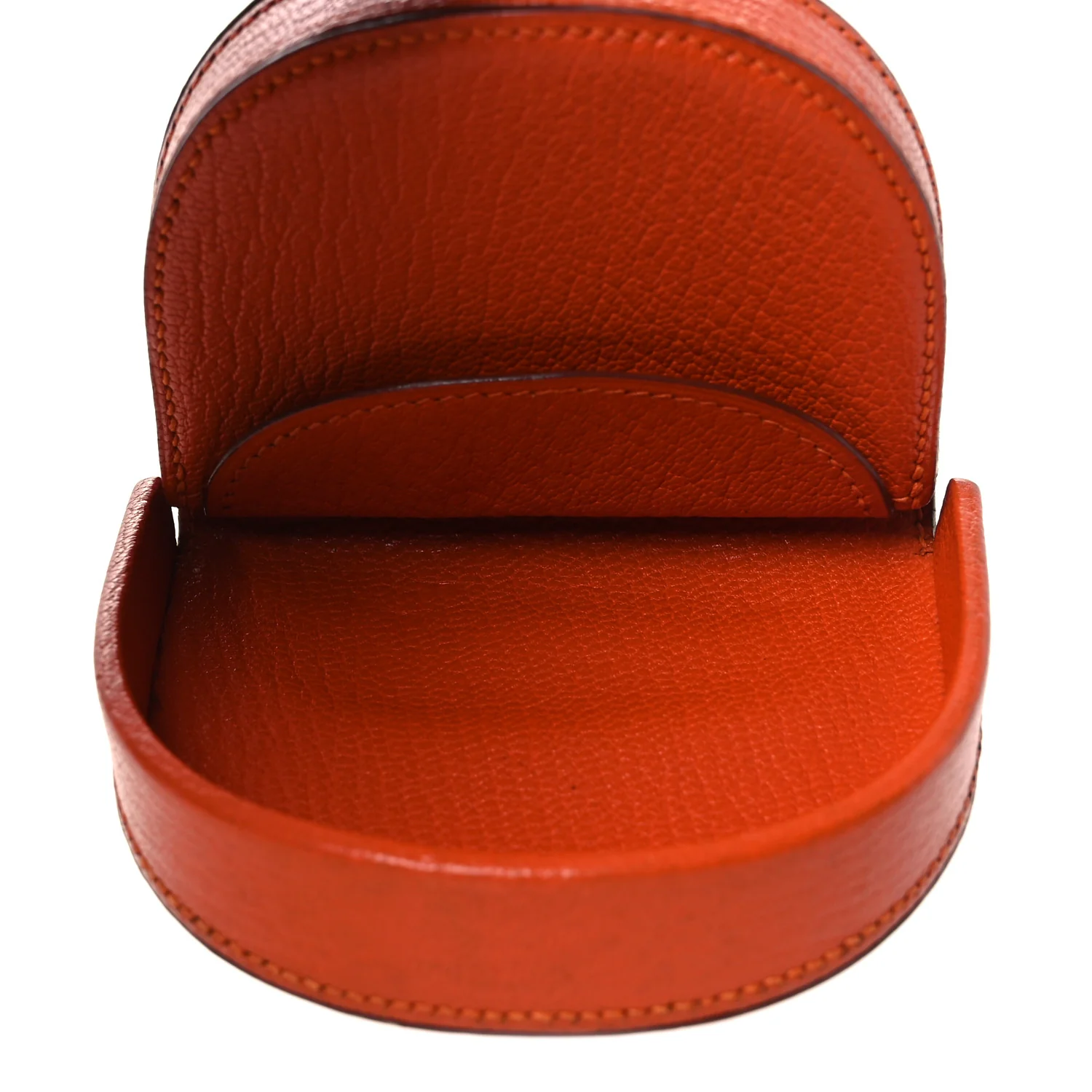 Chevre Mysore Coin Purse Orange - Image 5