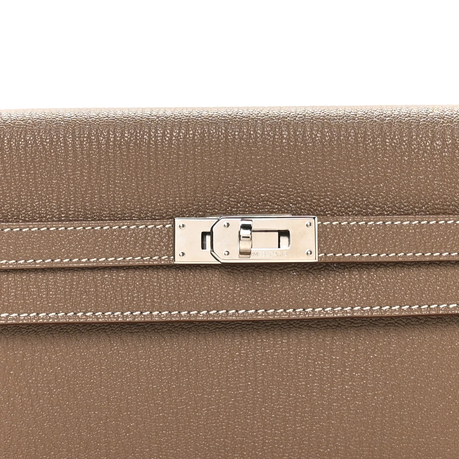 Chevre Mysore Kelly Longue Wallet Etoupe - Image 8