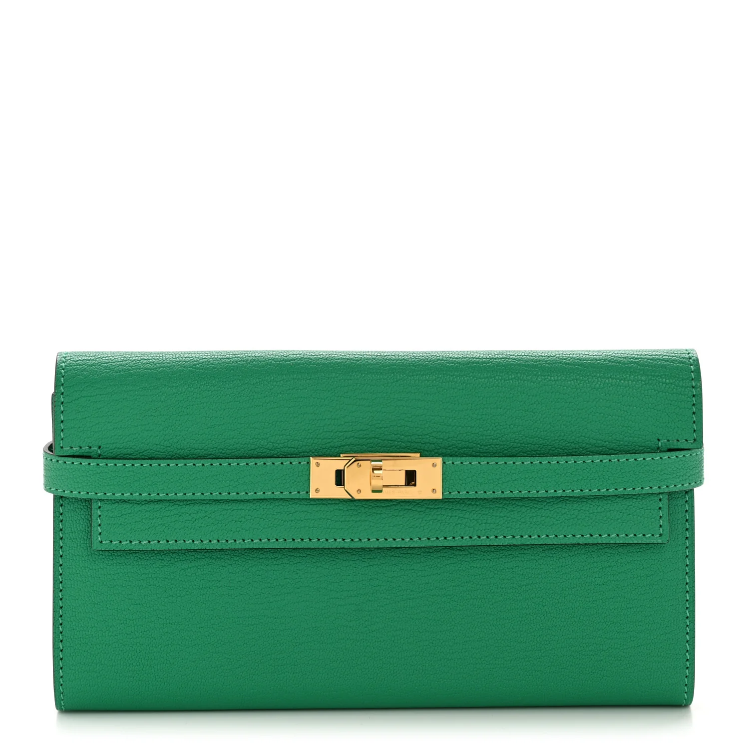 Chevre Mysore Kelly Longue Wallet Menthe