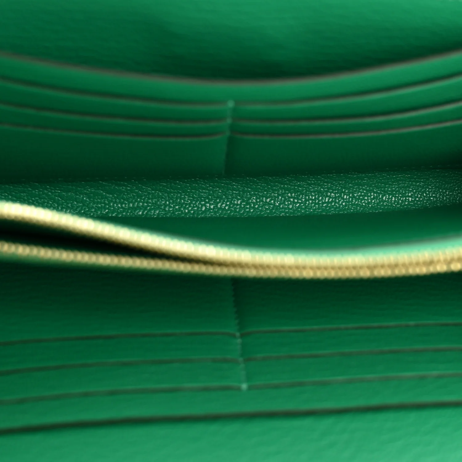 Chevre Mysore Kelly Longue Wallet Menthe - Image 5