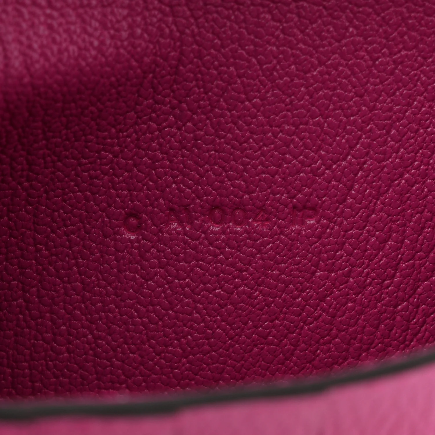 Chevre Mysore Medium Kelly Wallet Fuchsia - Image 7