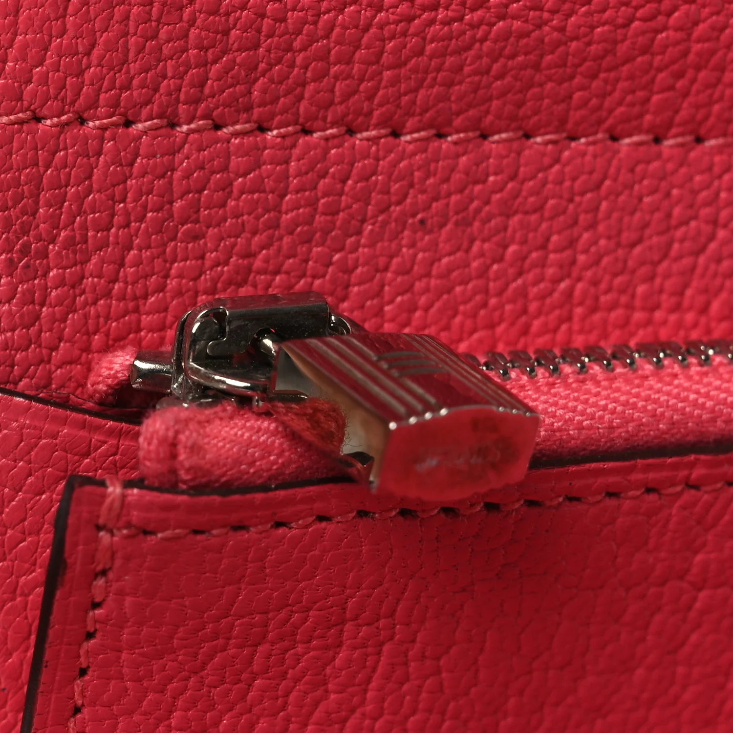 Chevre Mysore Medium Kelly Wallet Rose Azalee - Image 10