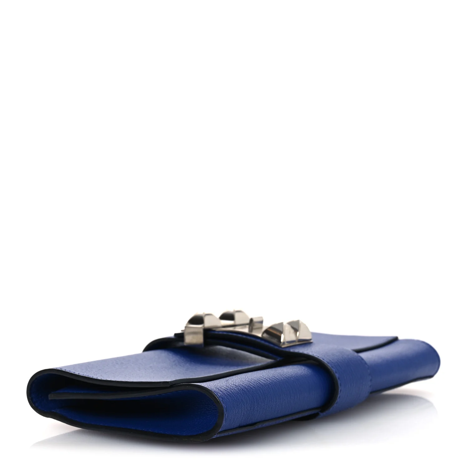 Chevre Mysore Medor 23 Clutch Bleu Hydra Electric Blue - Image 4