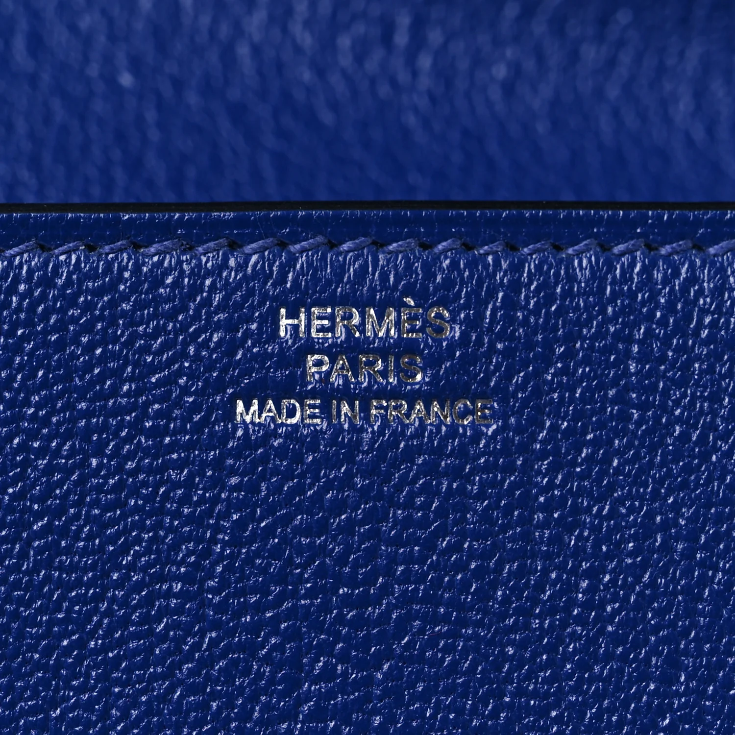 Chevre Mysore Medor 23 Clutch Bleu Hydra Electric Blue - Image 5