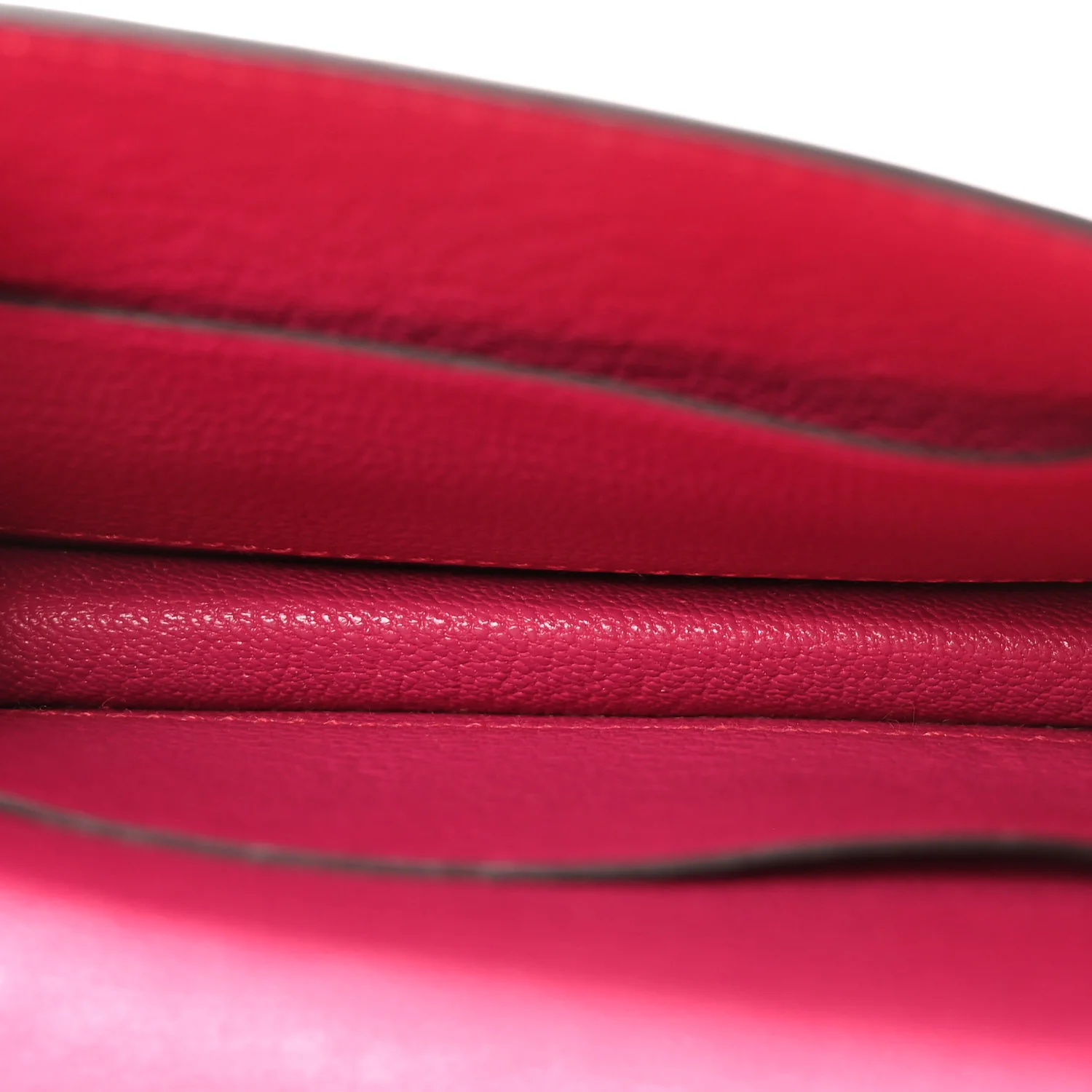 Chevre Mysore Roulis Slim Wallet Rose Shocking - Image 6