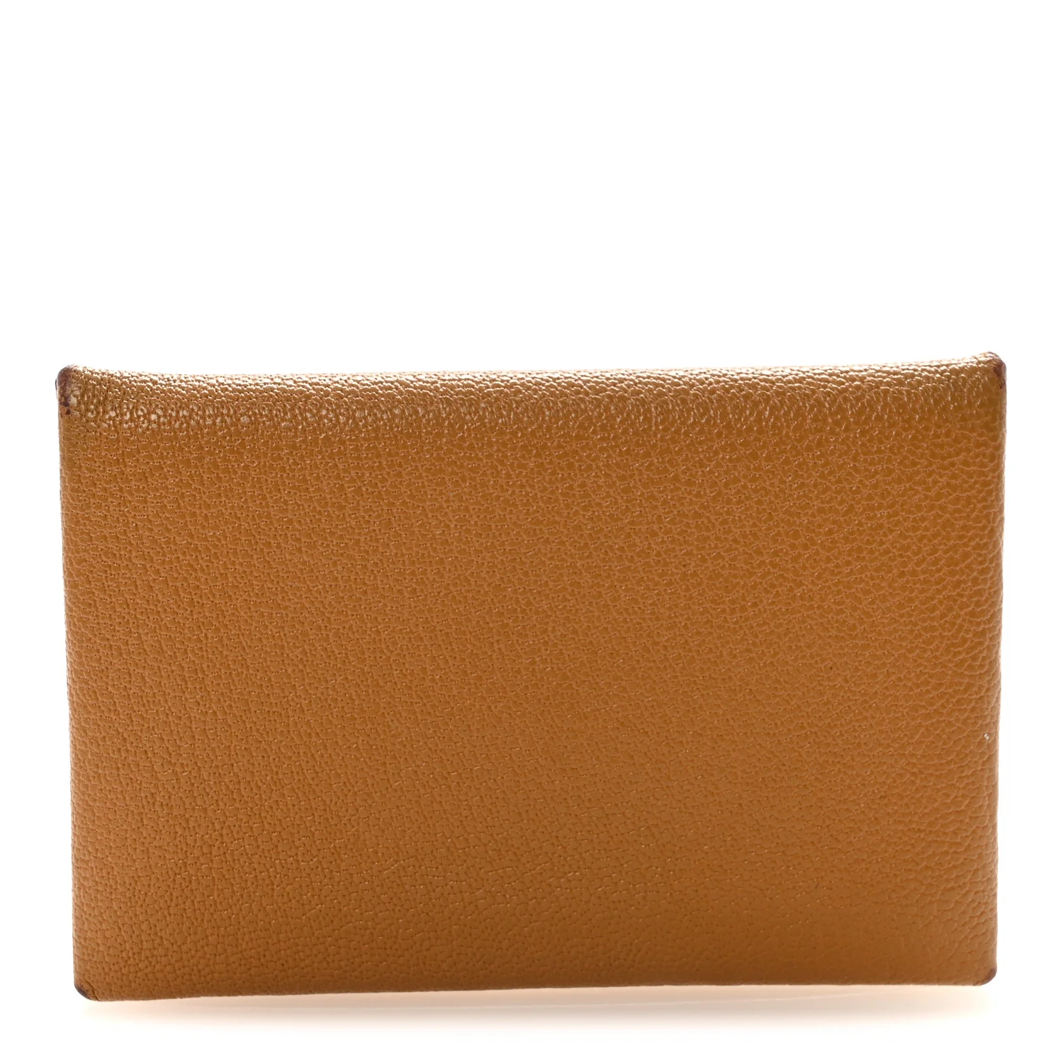Chevre Mysore Verso Calvi Card Case Caramel Vert Fizz