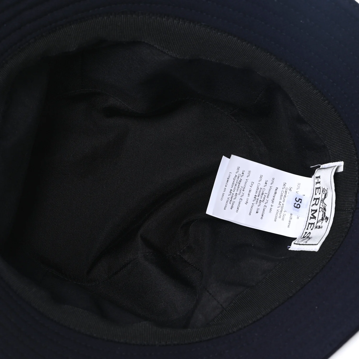 Cotton Canvas Eden Bucket Hat 59 Marine - Image 7