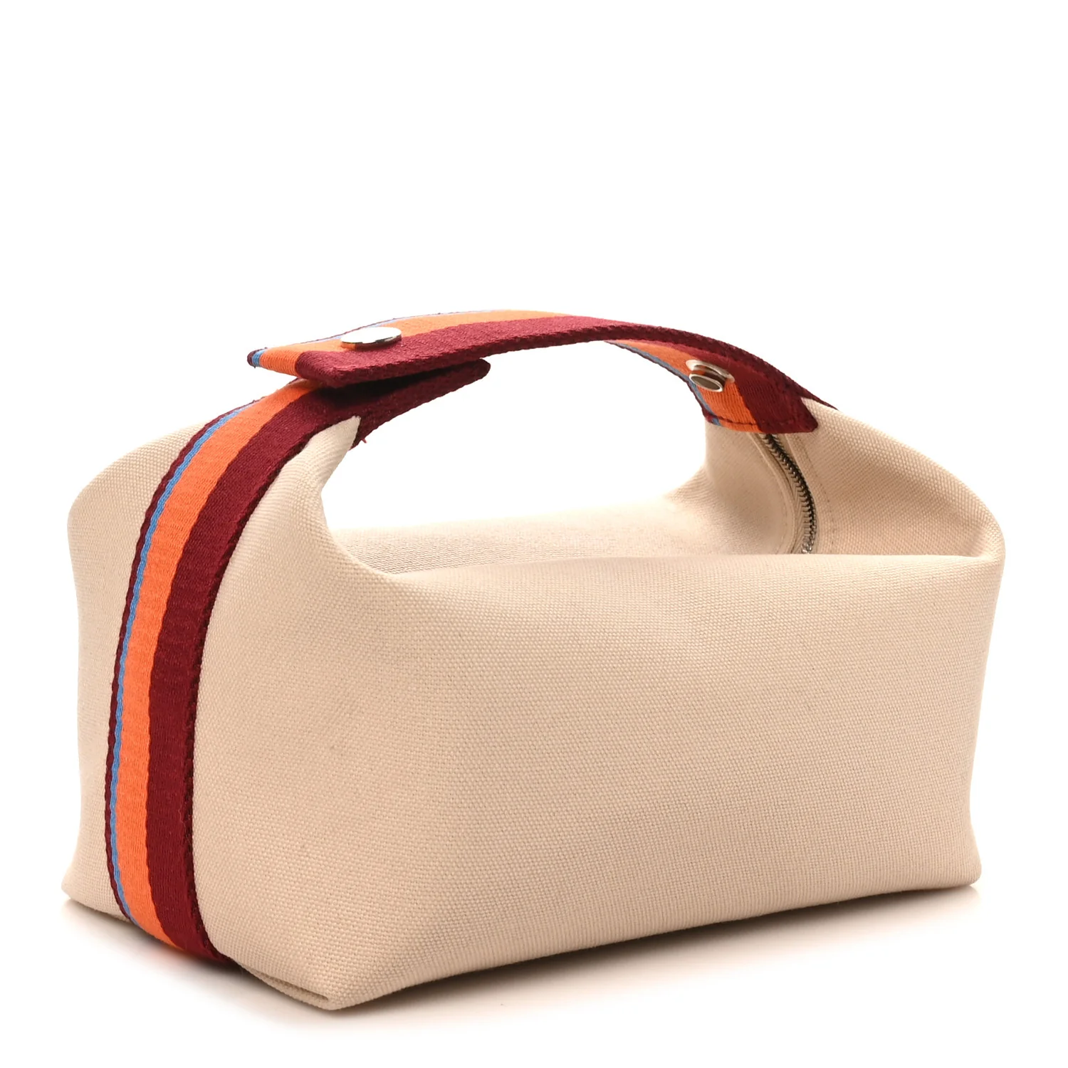 Cotton Canvas H Pavillon Small Bride-A-Brac Pouch Naturel - Image 3