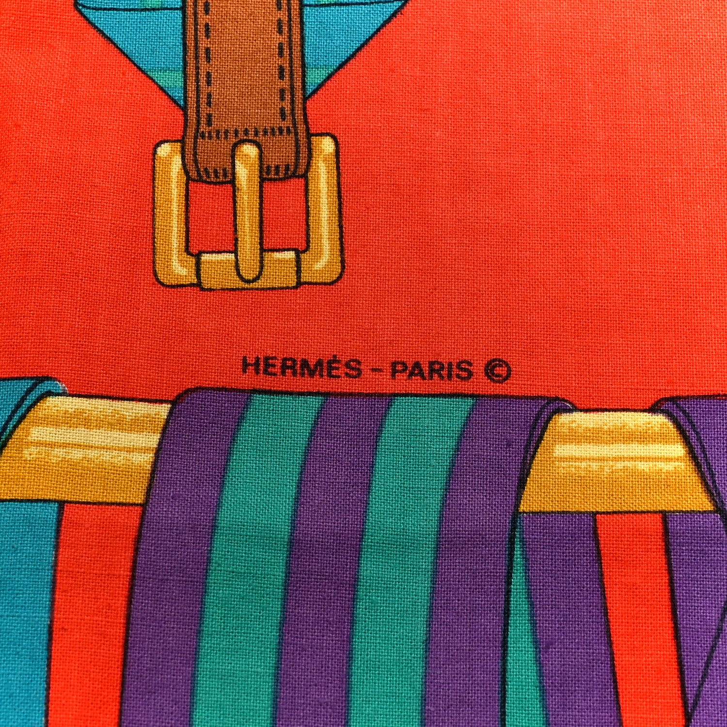 Cotton Les Sangles Hand Towel - Image 4