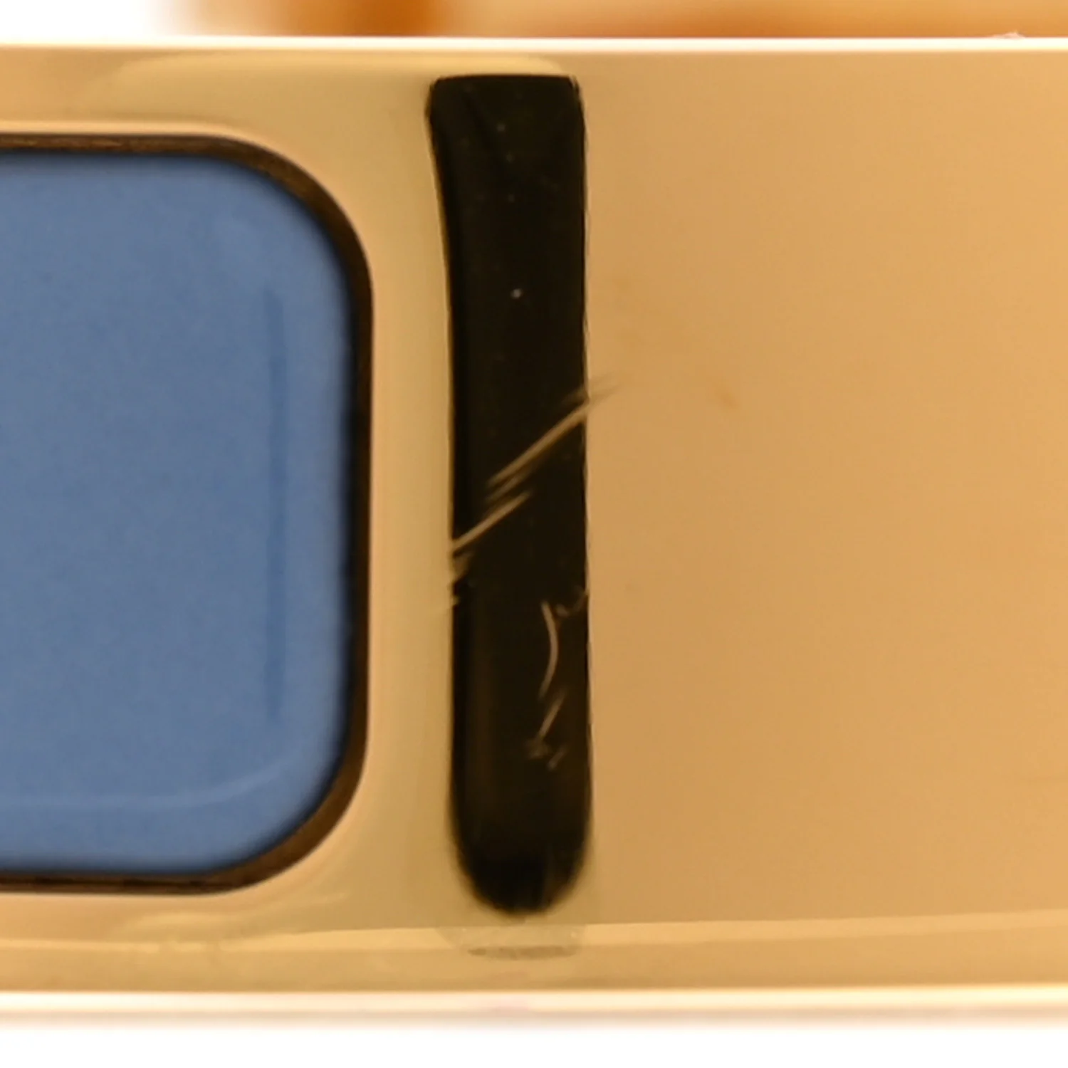 Enamel Narrow Clic Clac H Bracelet PM Bleu Orage - Image 5