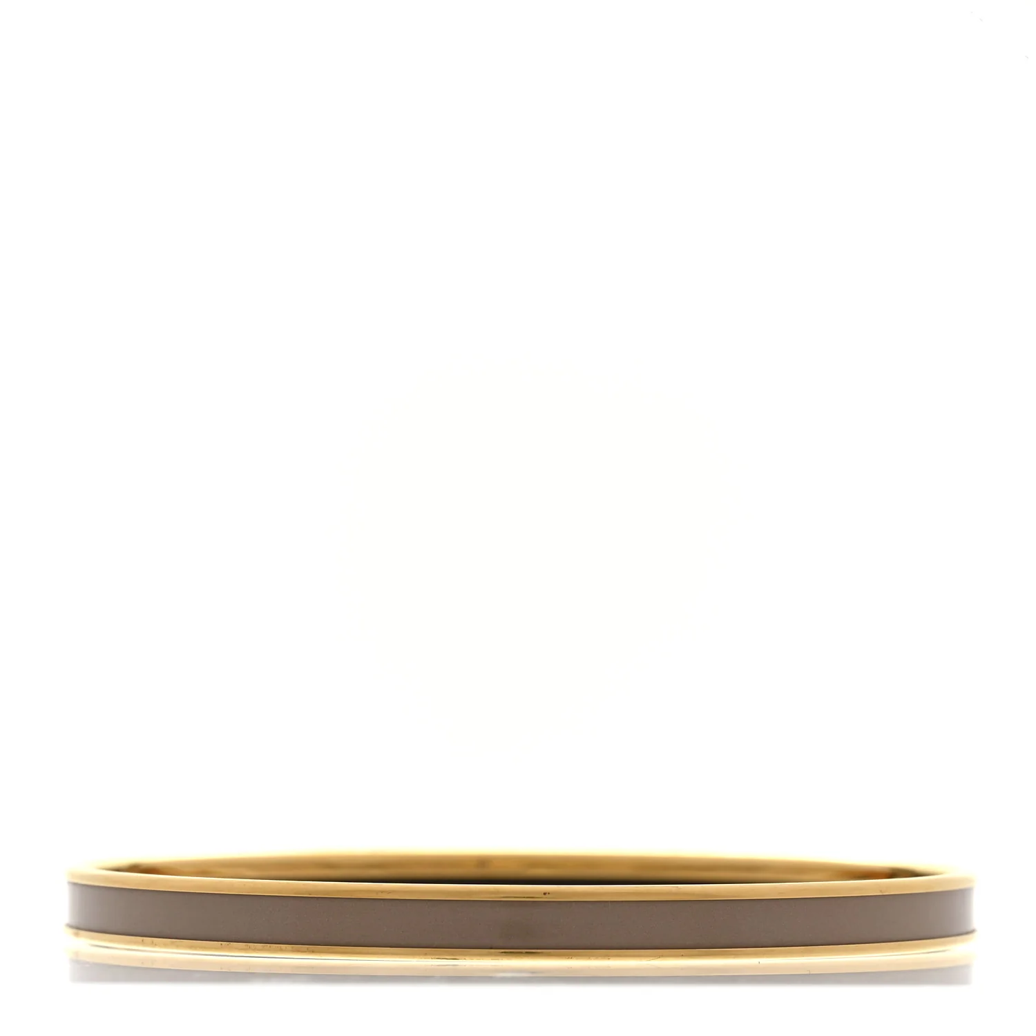 Enamel Printed Extra Narrow Uni Bracelet 70 Marron Glace - Image 3