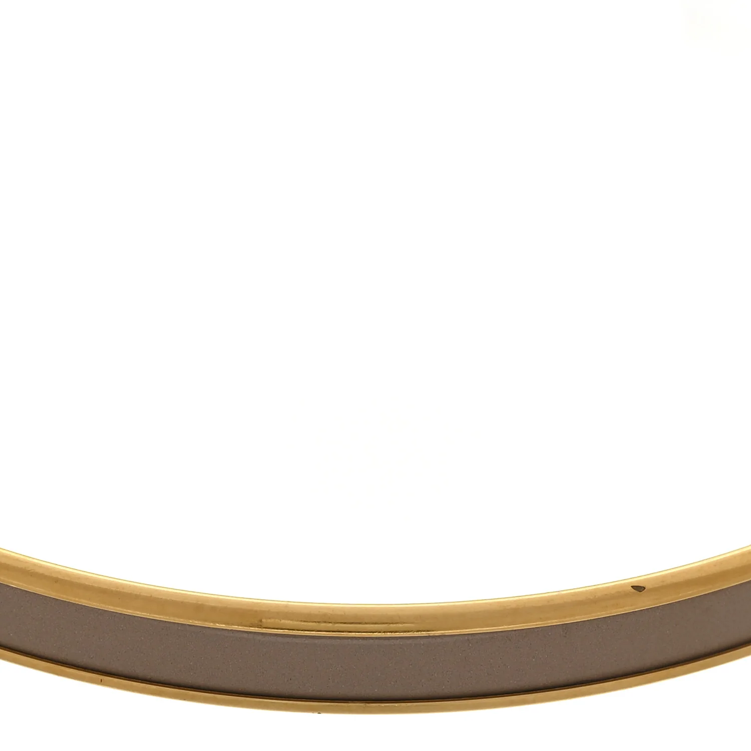 Enamel Printed Extra Narrow Uni Bracelet 70 Marron Glace - Image 6