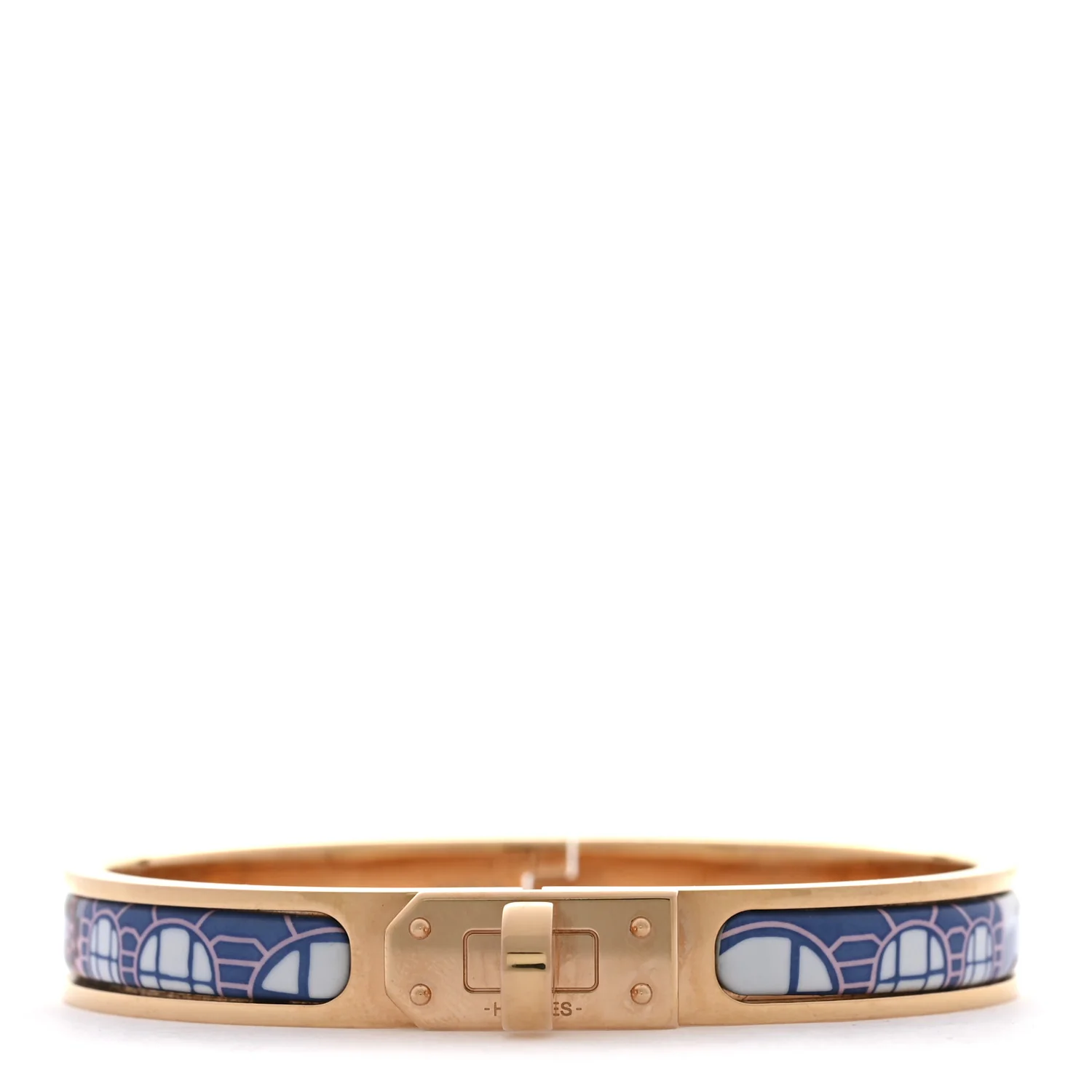 Enamel Printed Mini Clic Kelly Bracelet PM