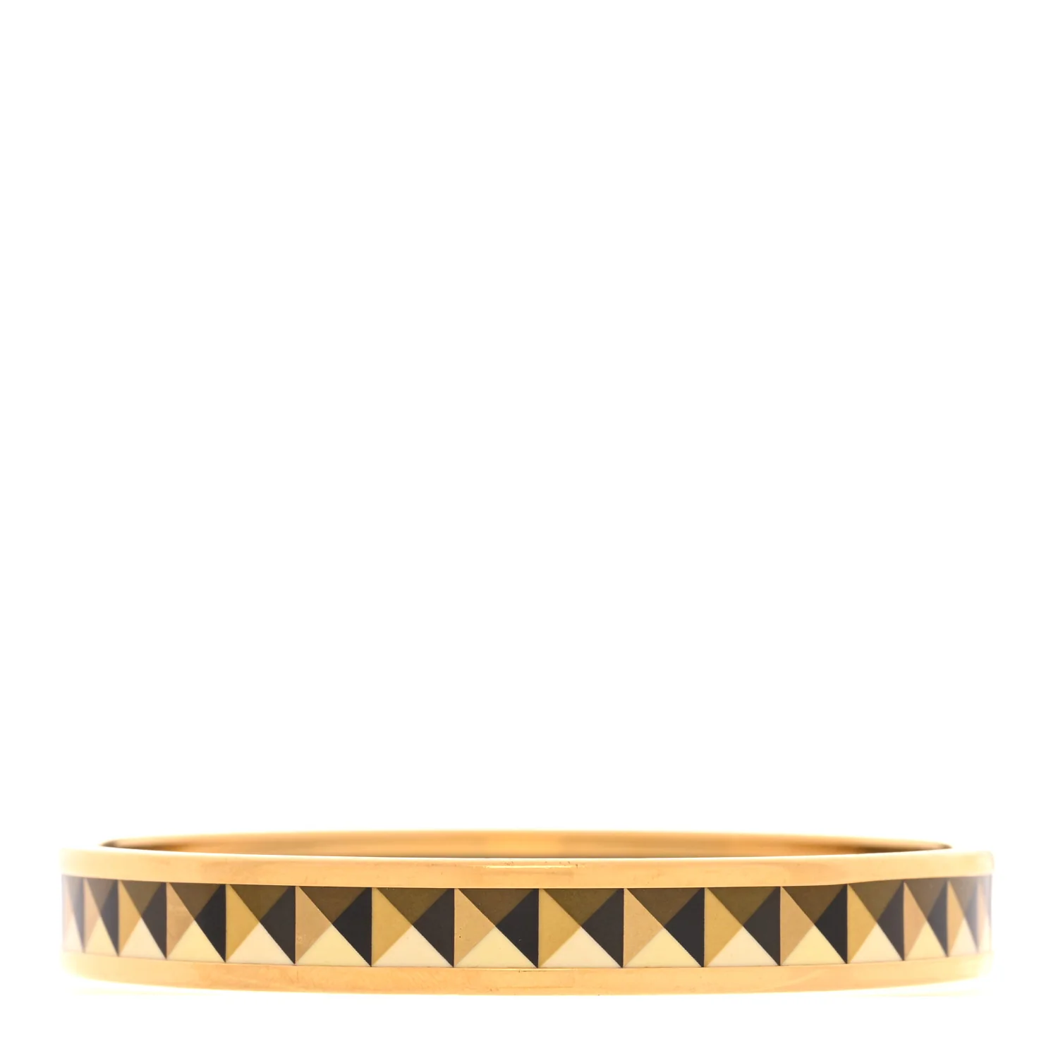 Enamel Printed Narrow Clous en Trompe l'Oeil Bracelet 65 - Image 3