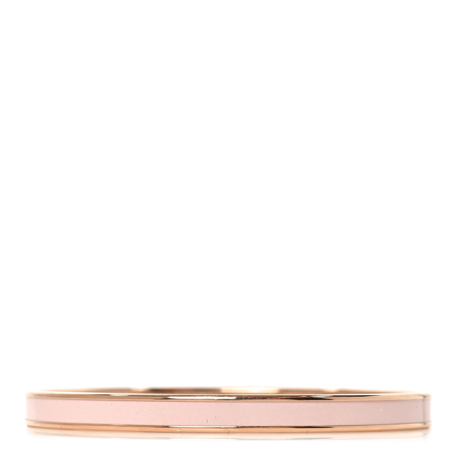 Enamel Uni Bangle 65 Rose Candeur - Image 3