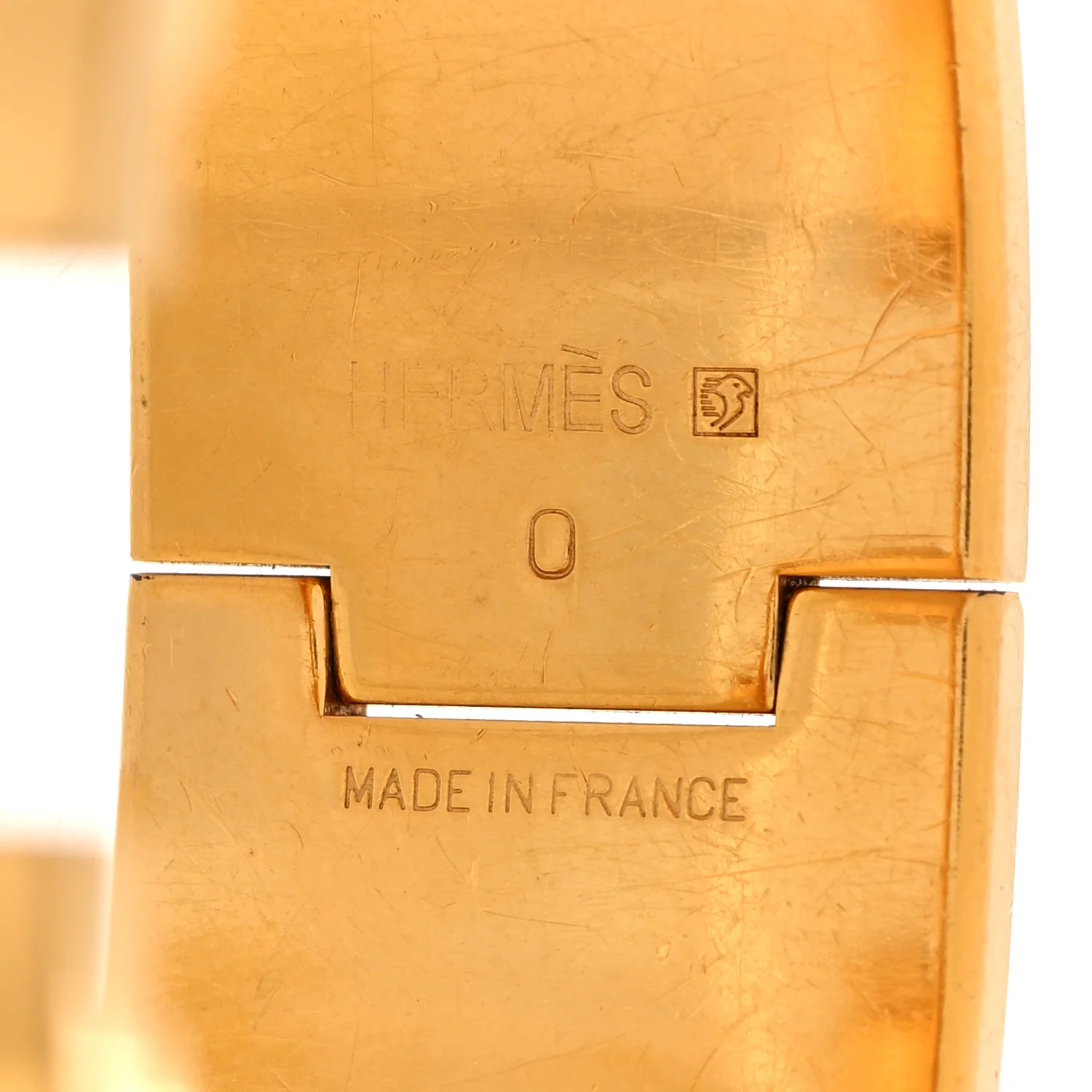 Enamel Wide Clic Clac H Bracelet PM Rouge Piment - Image 4